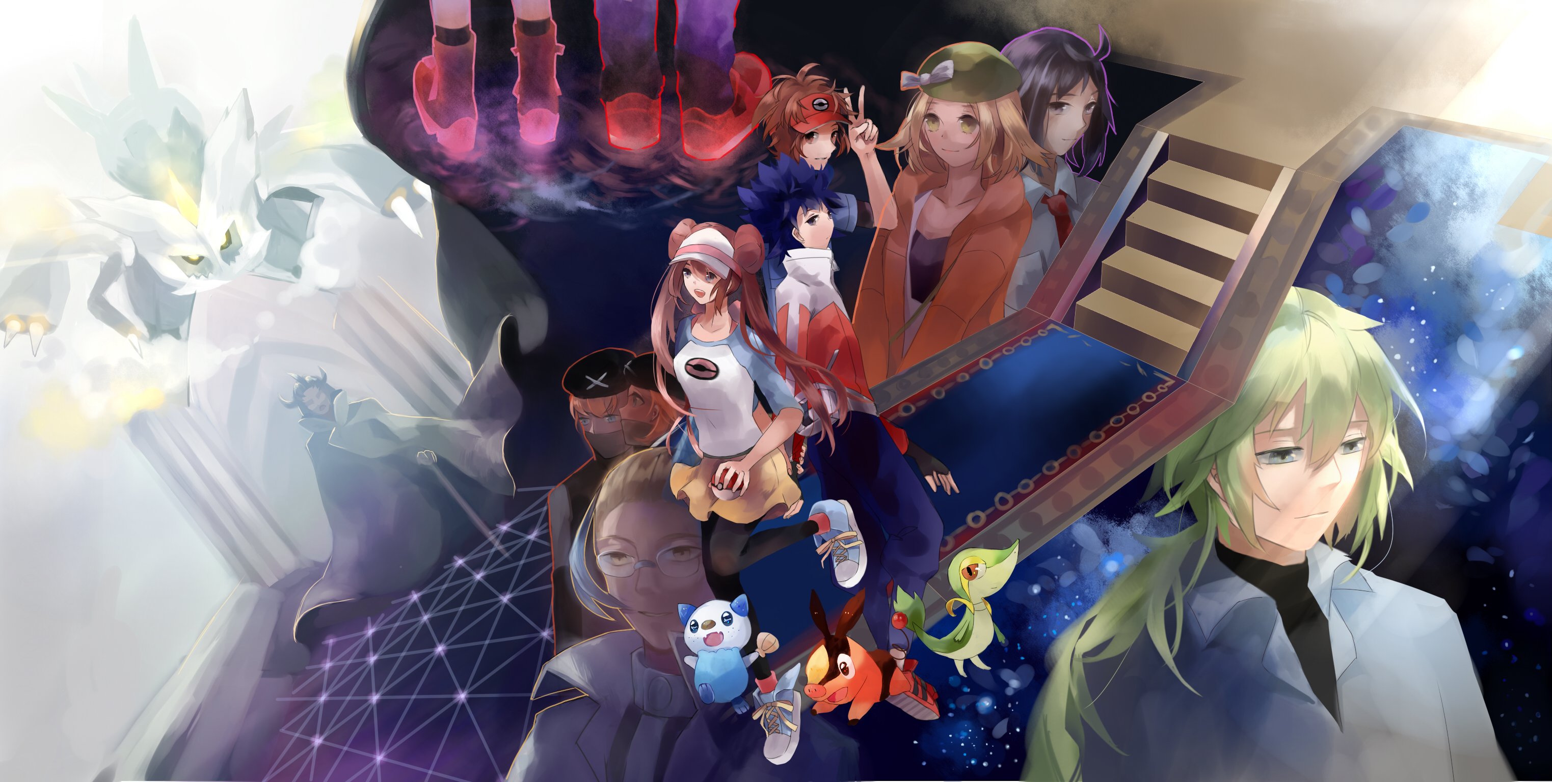 N (Pokémon), Wallpaper Anime Image Board