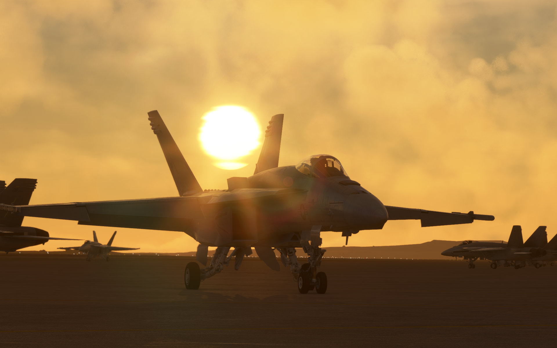 Microsoft Flight Simulator Top Gun Maverick DLC Wallpapers Wallpaper