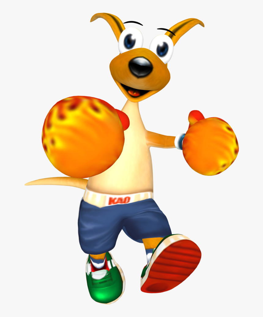 Kao The Kangaroo Round 2 Neck, HD Png Download