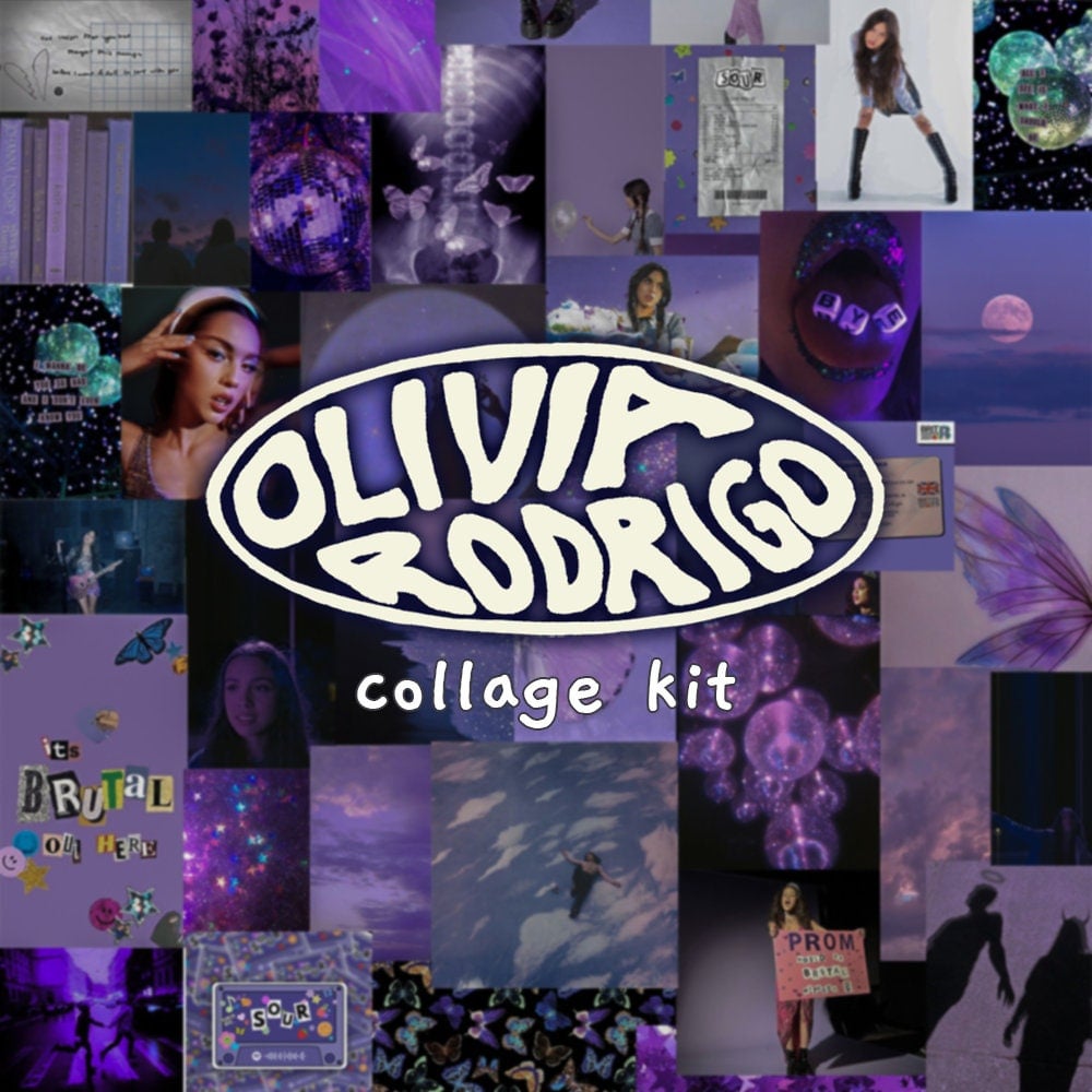 Olivia Rodrigo Wall Collage Kit digital Only