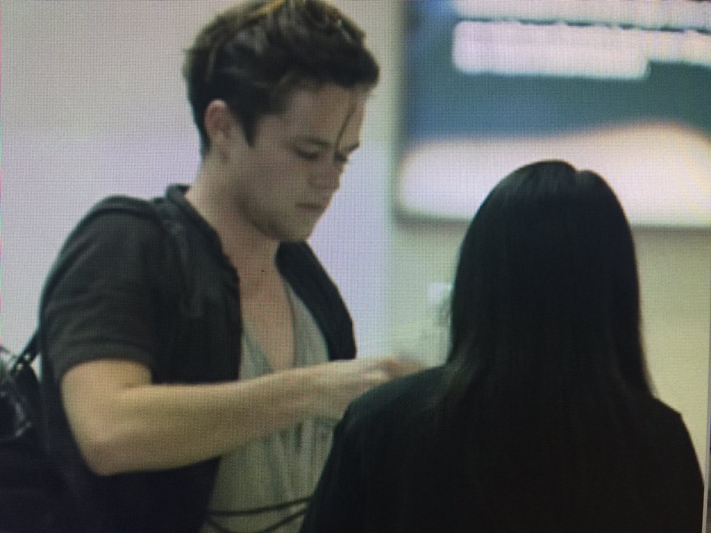LOOK: Australian Actor HARRISON GILBERTSON In Manila Now For The Philippine Premiere Of The Movie "FALLEN". Meet And Greet On