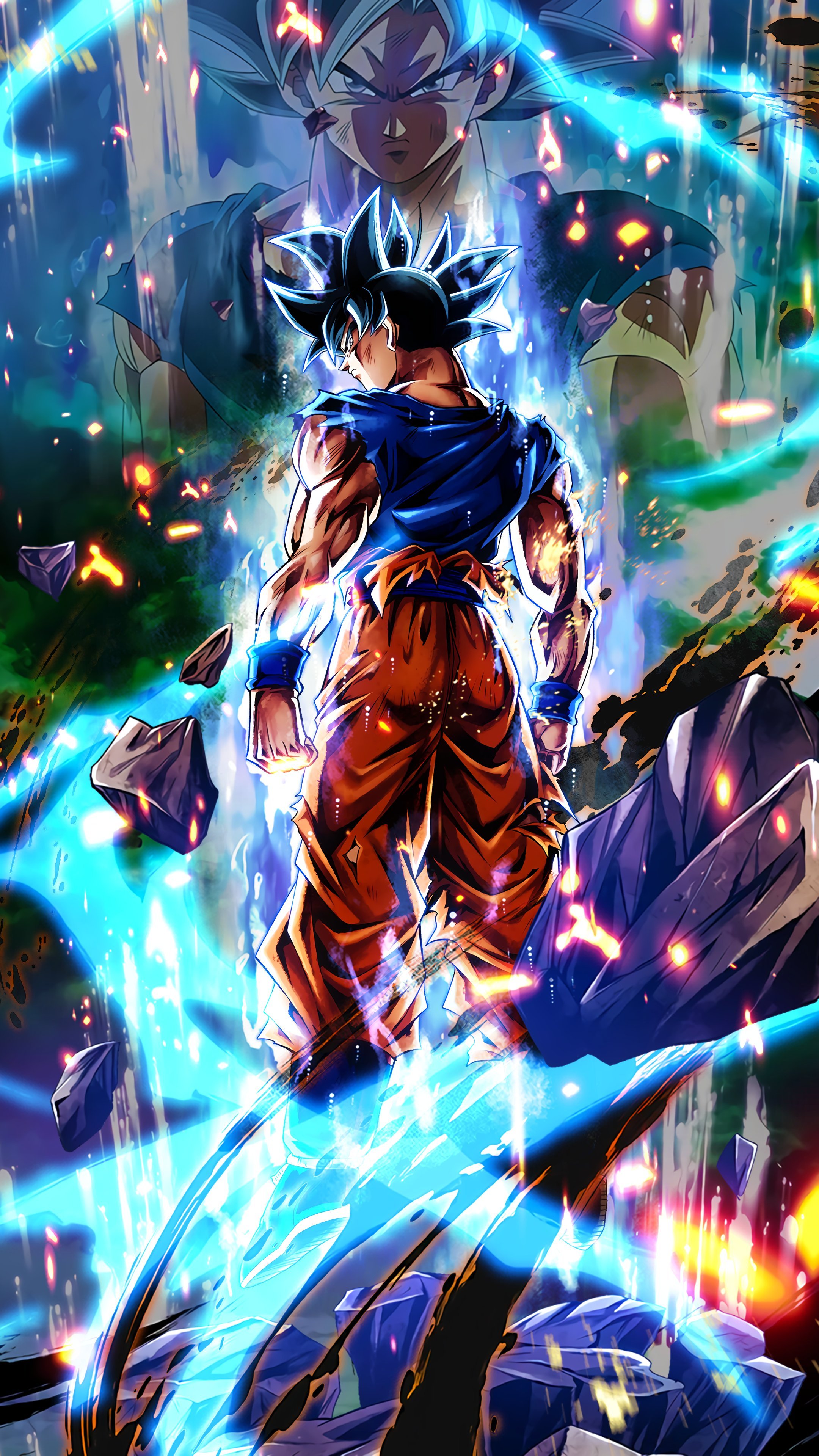 John Ultra Instinct -Sign- Goku Character Art (2 Versions) + 4K PC Wallpaper + 4K Phone Wallpaper! #DBLegends #DragonBallLegends