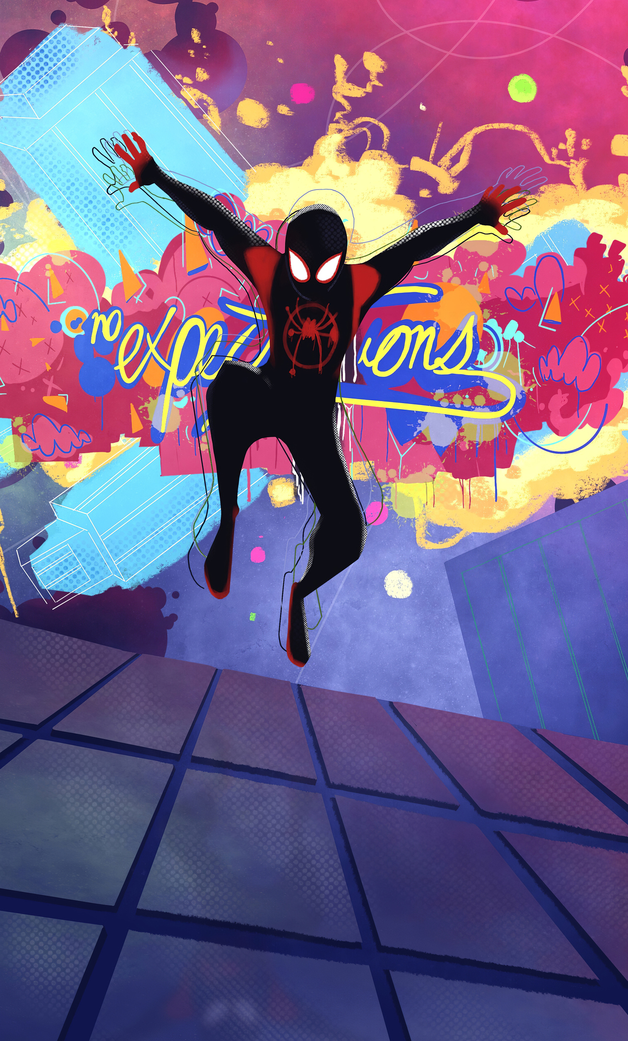 Spider Man Into The Spider Verse iPhone HD Wallpapers - Wallpaper Cave
