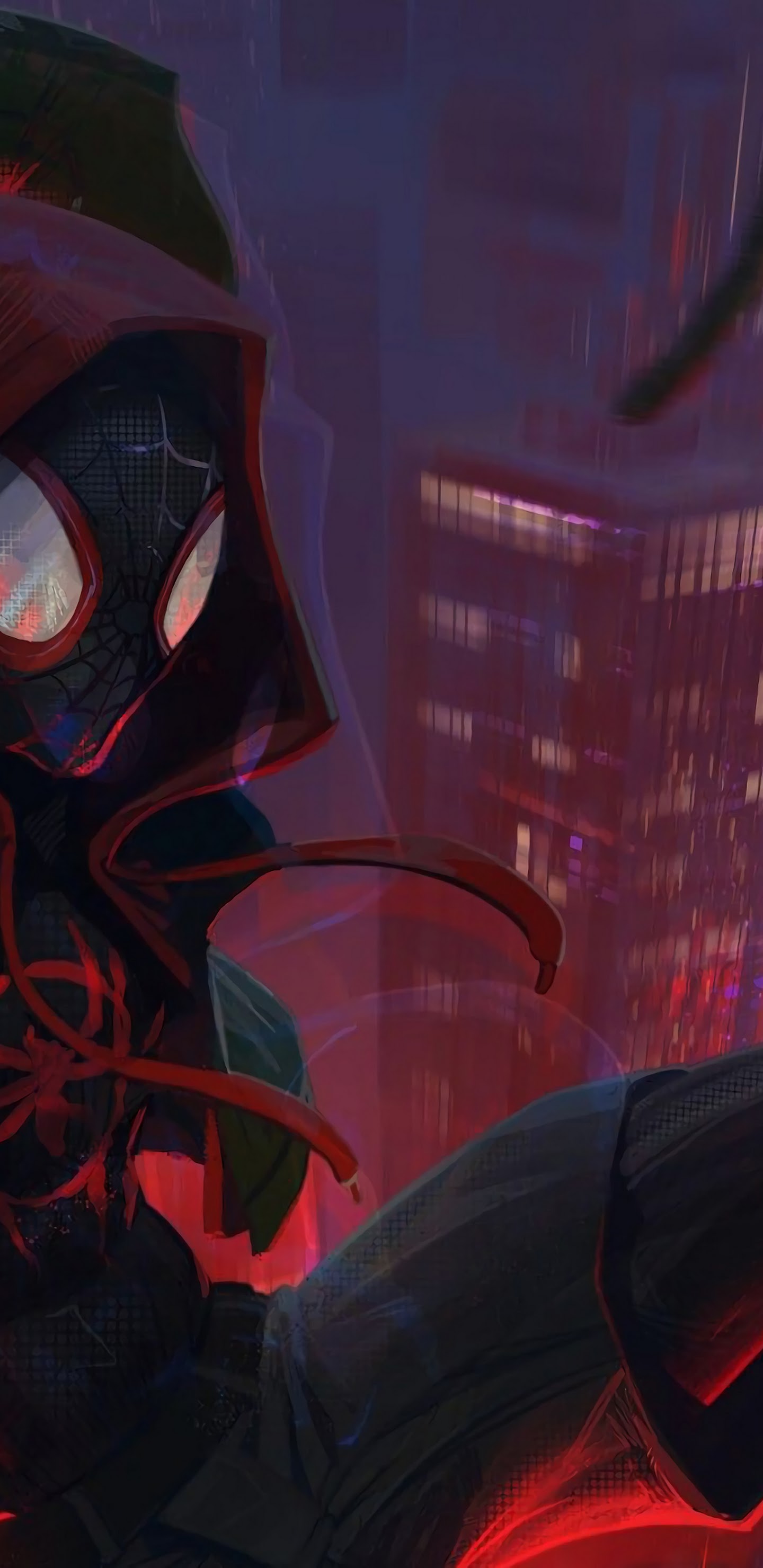 Miles Morales Spider Man: Into The Spider Verse 4K Wallpaper