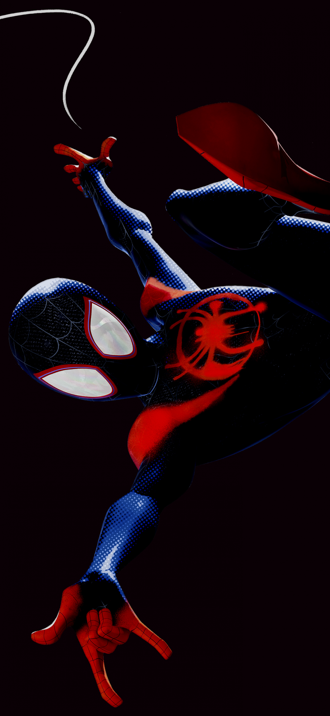 Miles Morales Wallpaper 4K, Spider Man: Into The Spider Verse, Black Dark