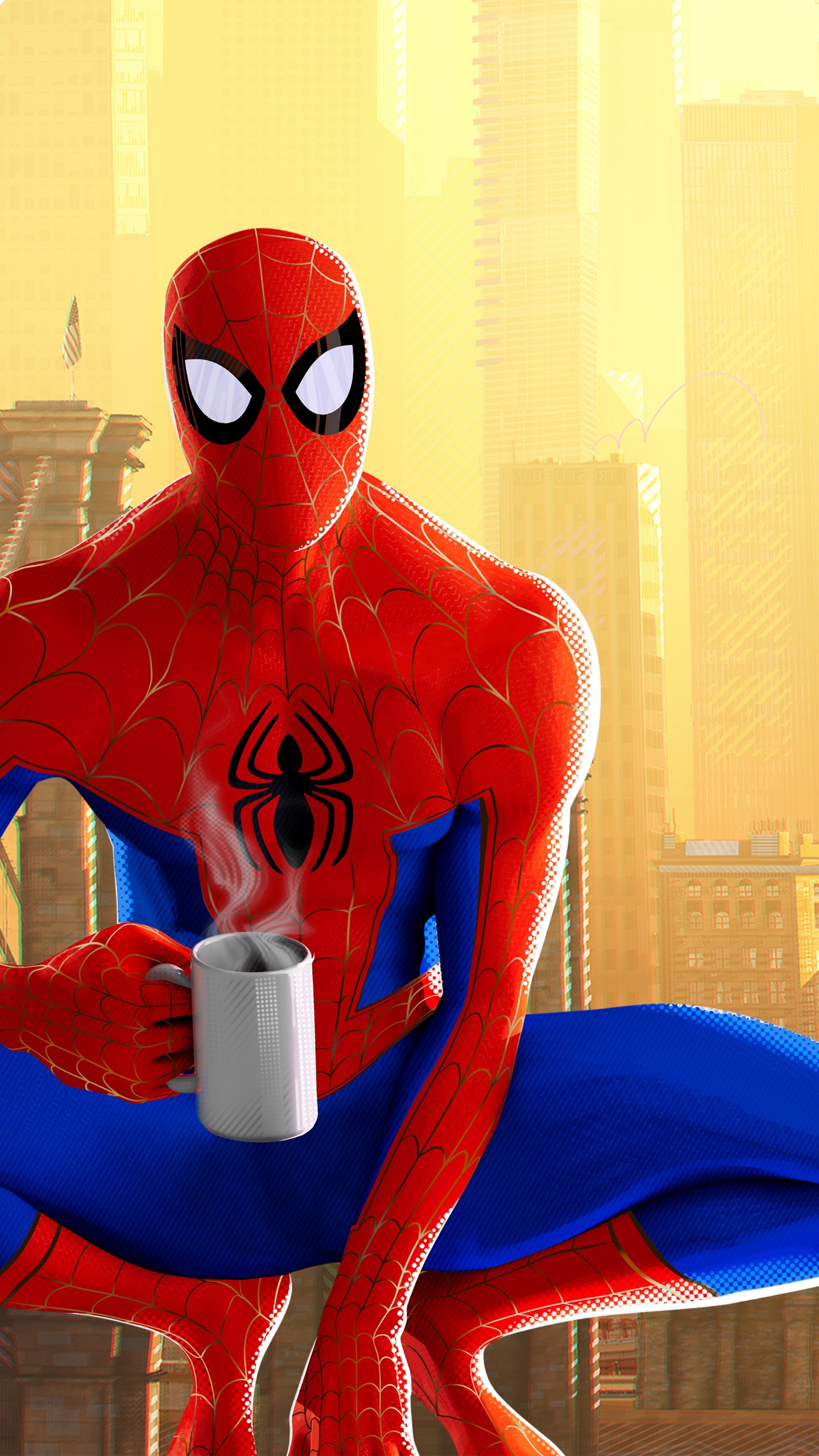 Spider Man Into The Spider Verse 4K 8K Wallpaper