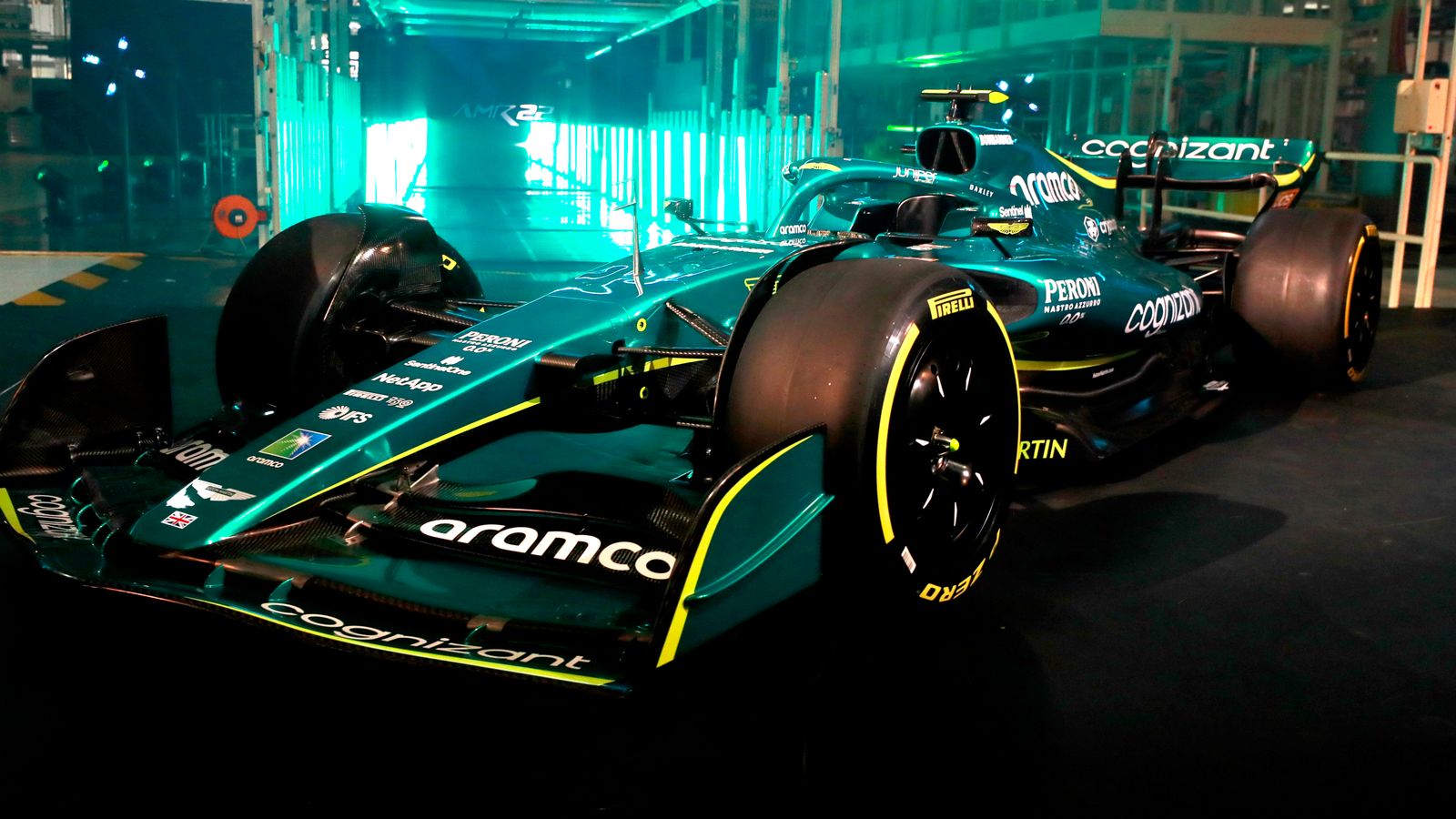 Aston Martin reveal striking new car for Formula 1 2022's new era as team bid to move up order