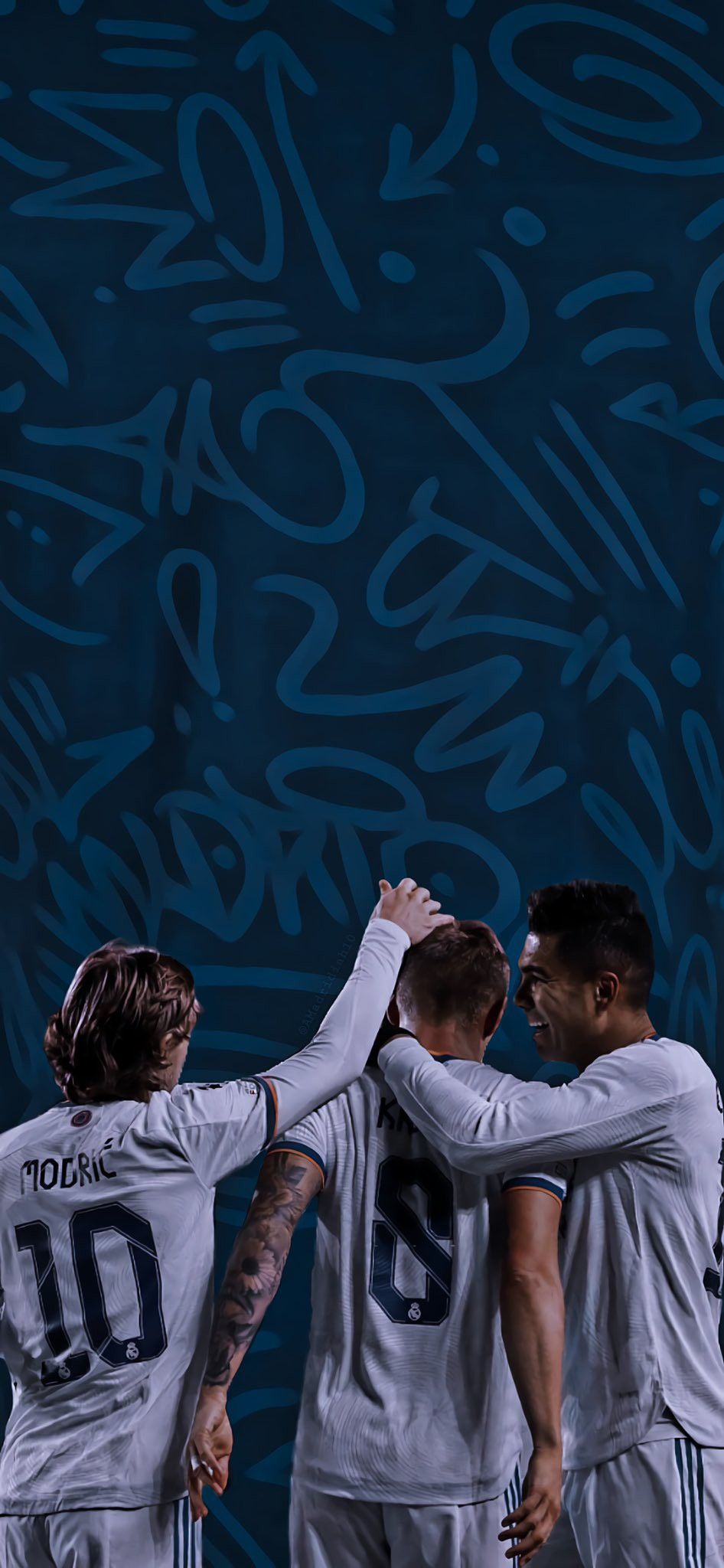 Modric, Kroos and Casemiro wallpaper. Olahraga, Orang