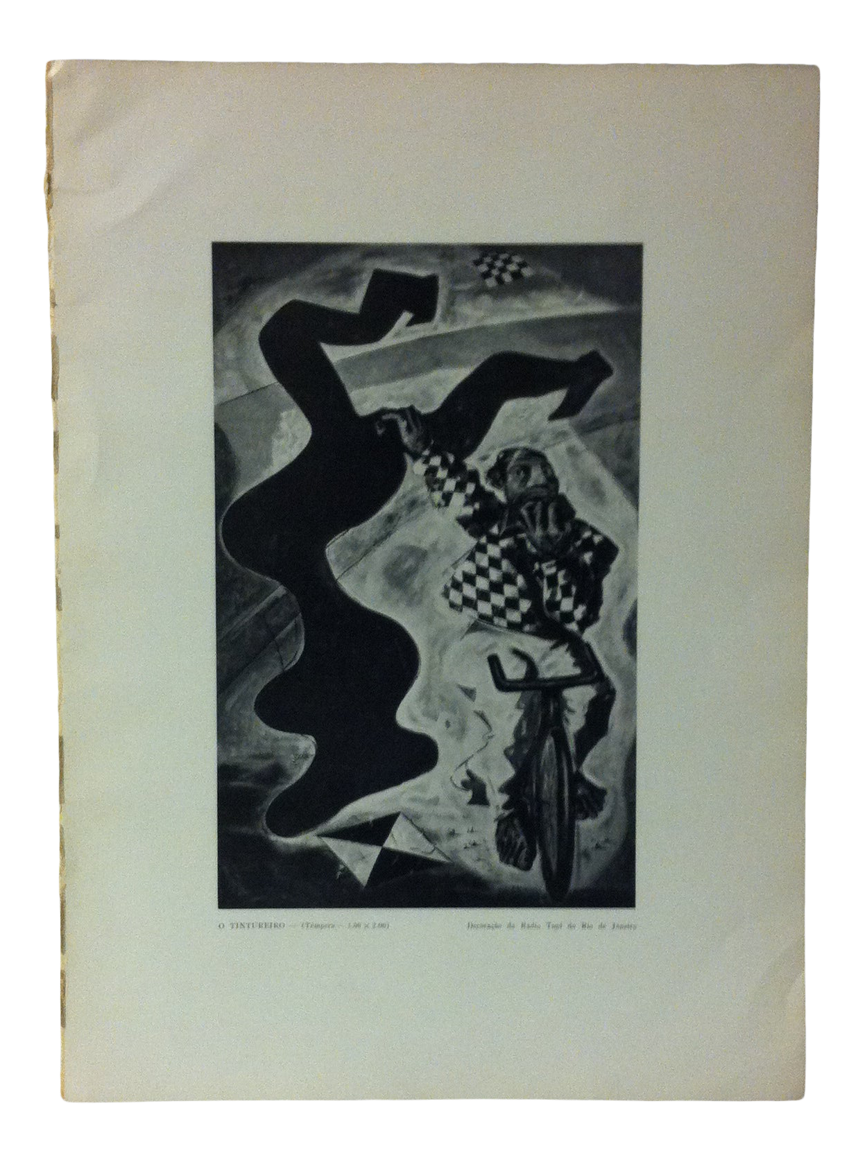 Tintureiro by Candido Portinari Print of a Portinari Painting