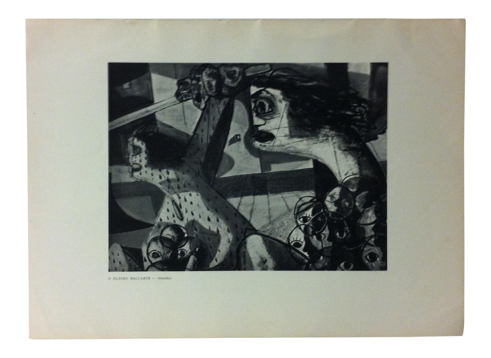 Ultimo Baluarte by Candido Portinari Print of a Portinari Painting