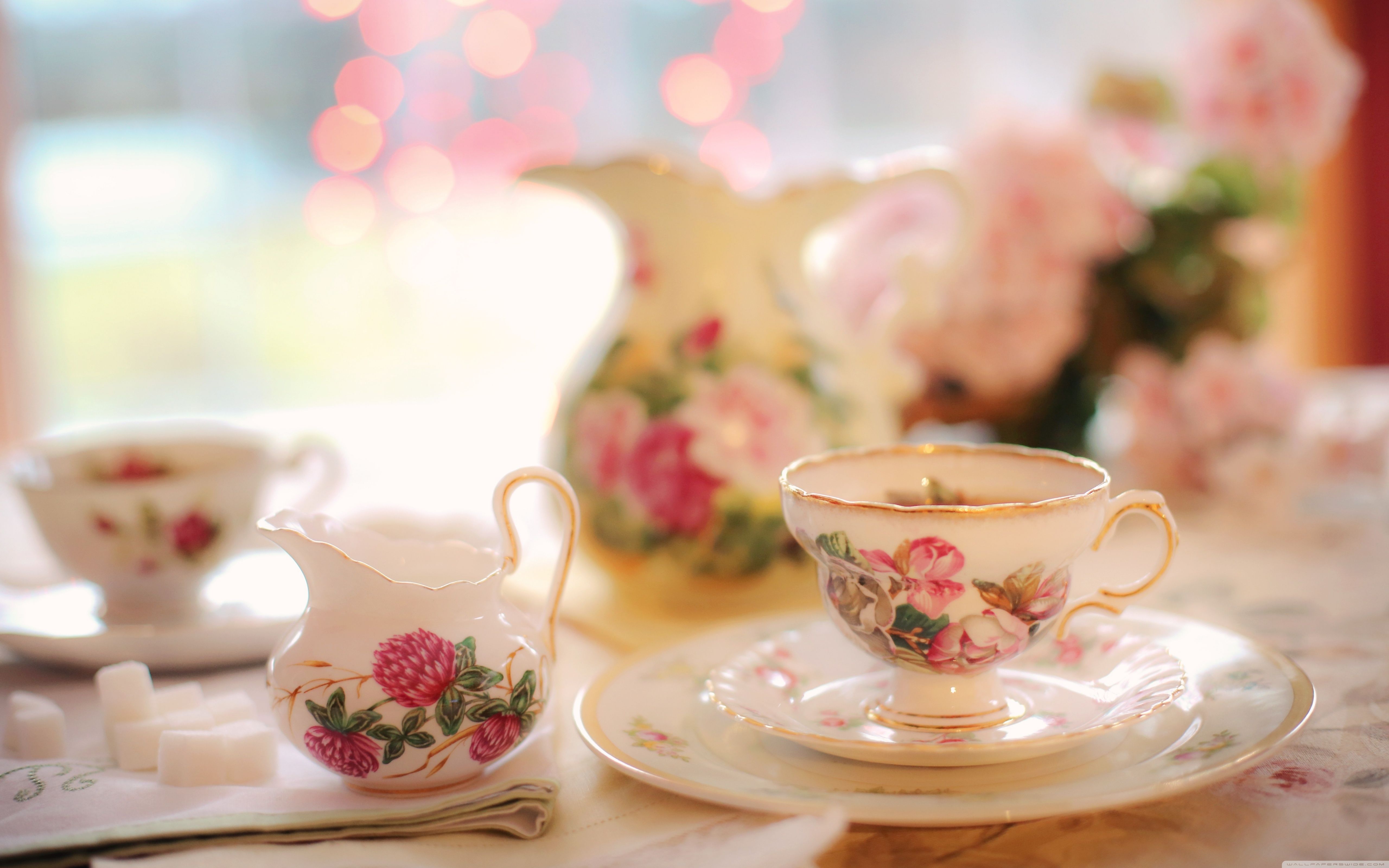 Tea Cup Wallpaper