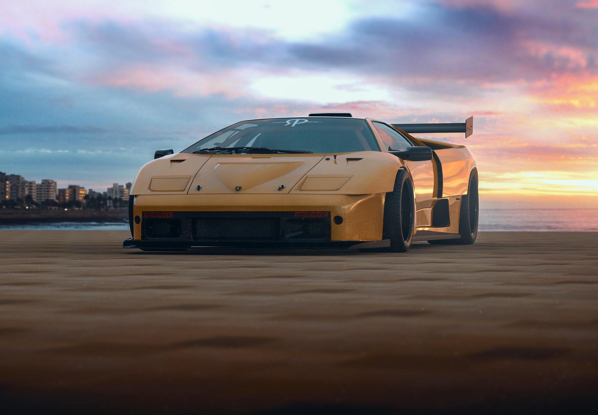 Lamborghini Diablo GTR HD Wallpaper und Hintergründe