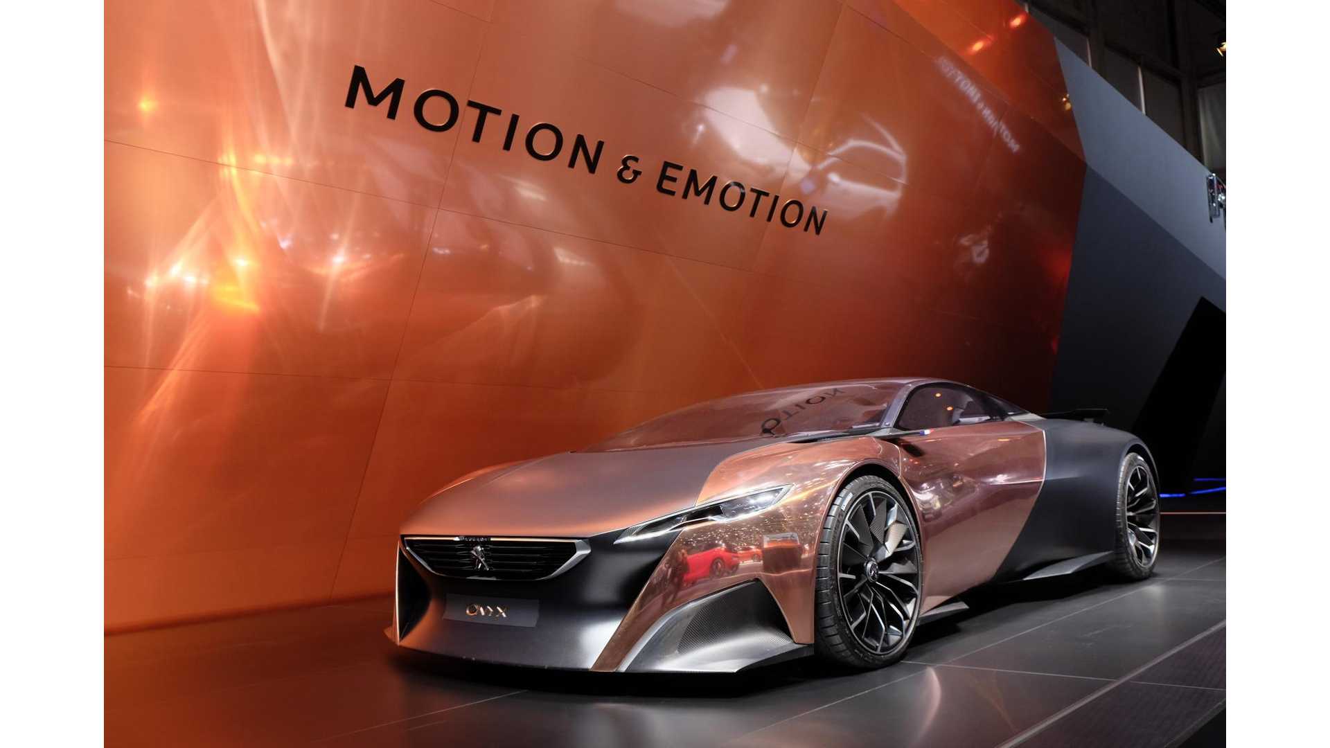 Peugeot Onyx & Quartz Image + Video From 2015 Geneva Motor Show