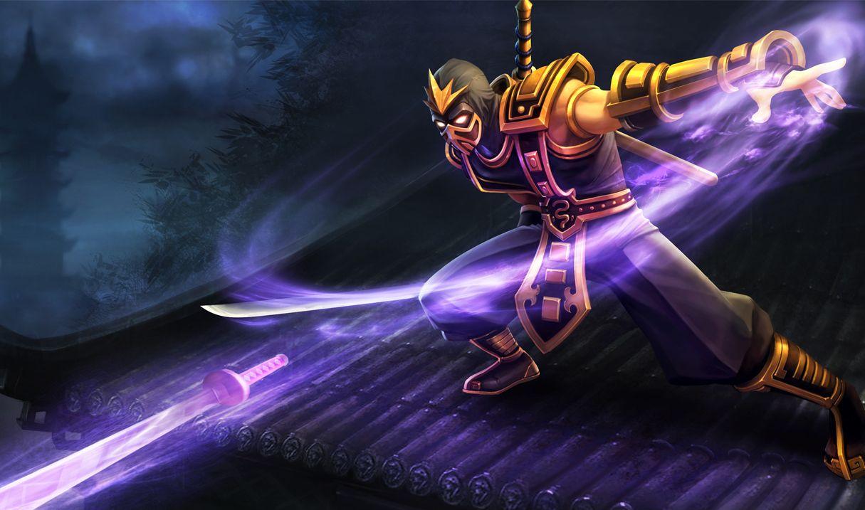 Yellow Jacket Shen Skin of Legends Wallpaper