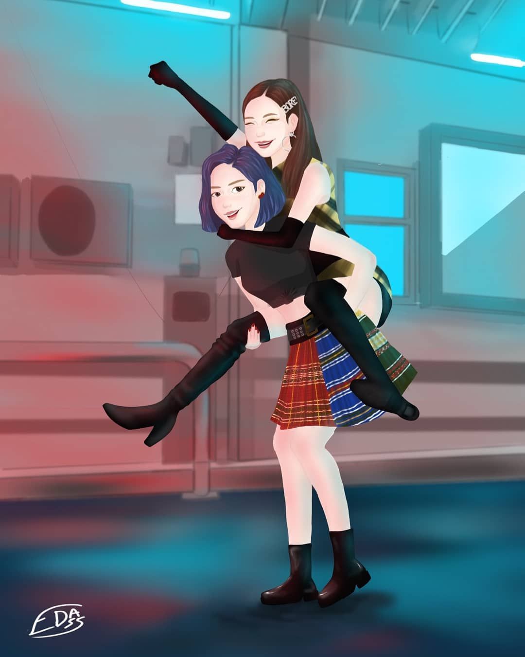 Likes, 0 Comments Lia & Ryujin. JinLia on Instagram: “RyuJisu fanart Cr to the owner. .. #LIA #RYUJIN. Kpop fanart, Fan art, Itzy