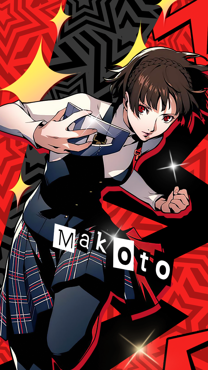 Makoto Niijima Iphone Wallpapers Wallpaper Cave