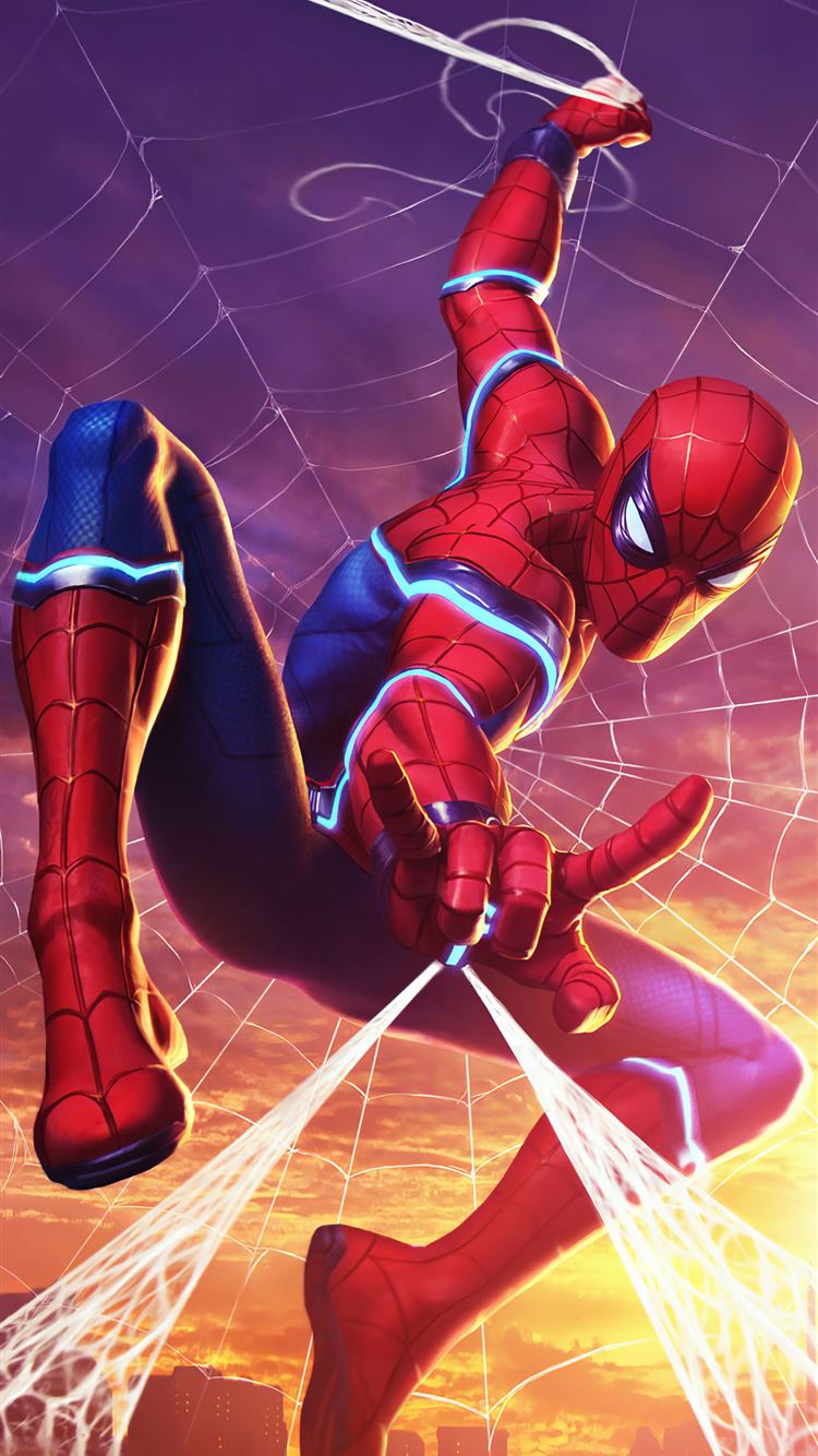 Best Spiderman iPhone 8 HD Wallpaper