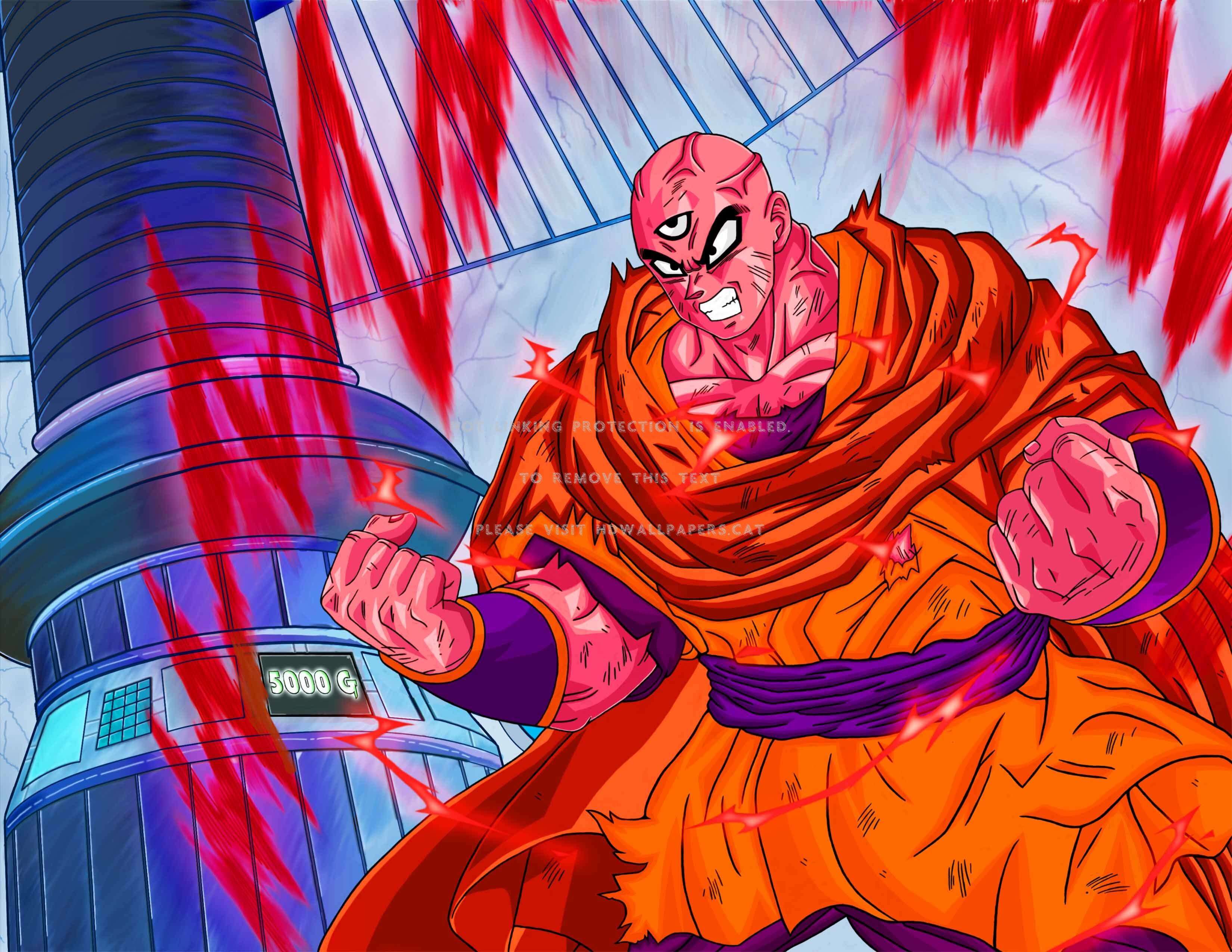 tenshinhan kaioken master kaiohken goku