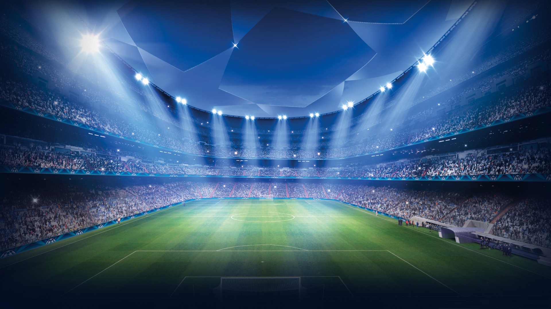 HD Soccer Stadium Wallpaper