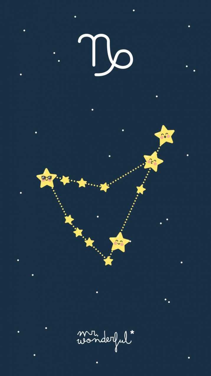 Stars Capricorn Wallpaper