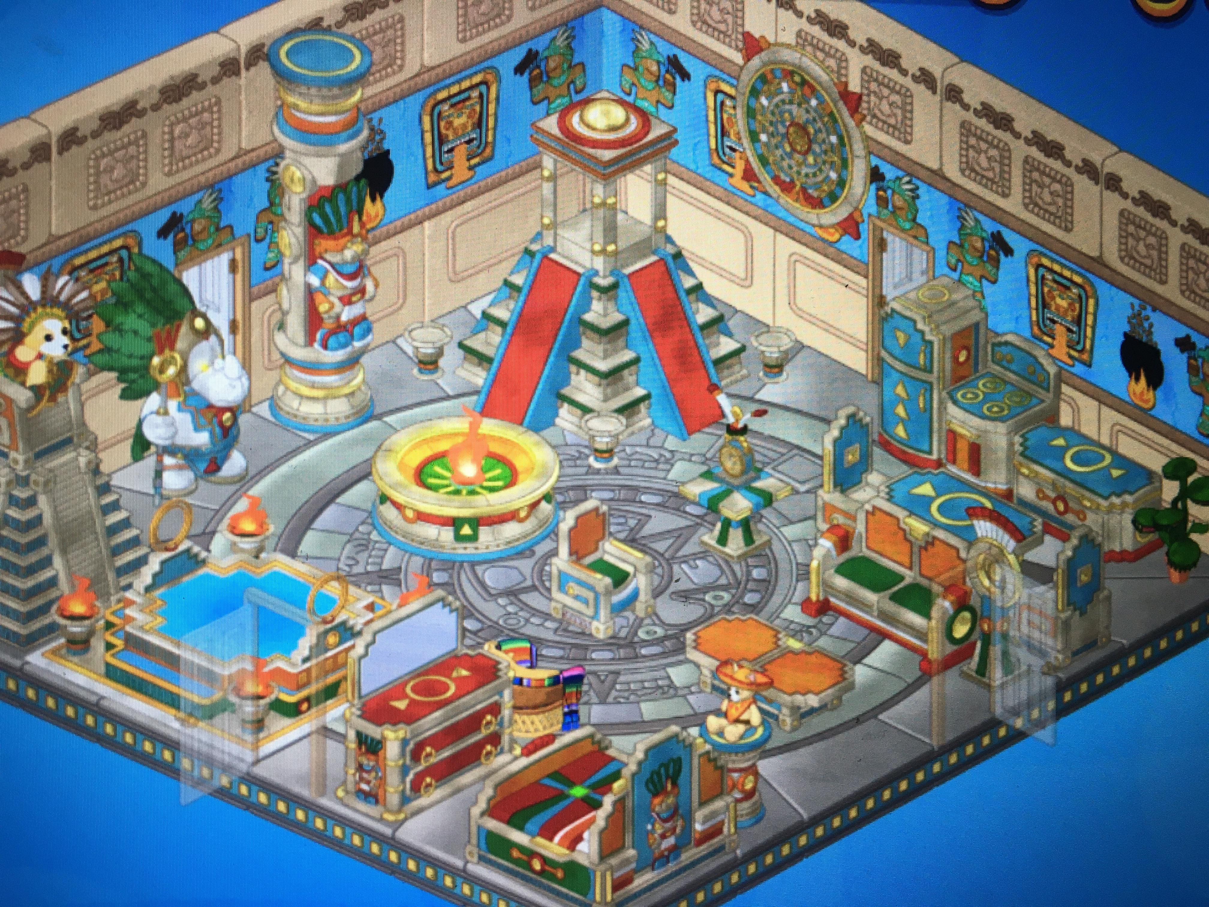Finally completed my Webkinz Aztec room today for Cheche the chihuahua!