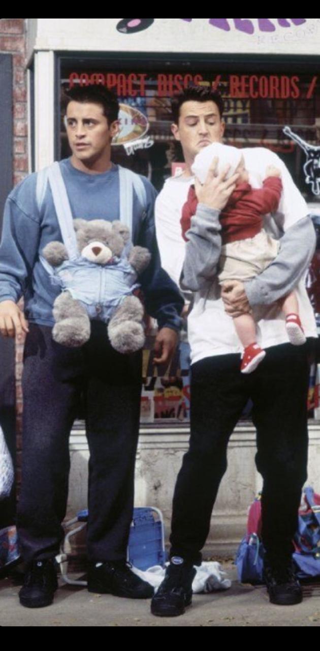 Joey and Chandler wallpaper