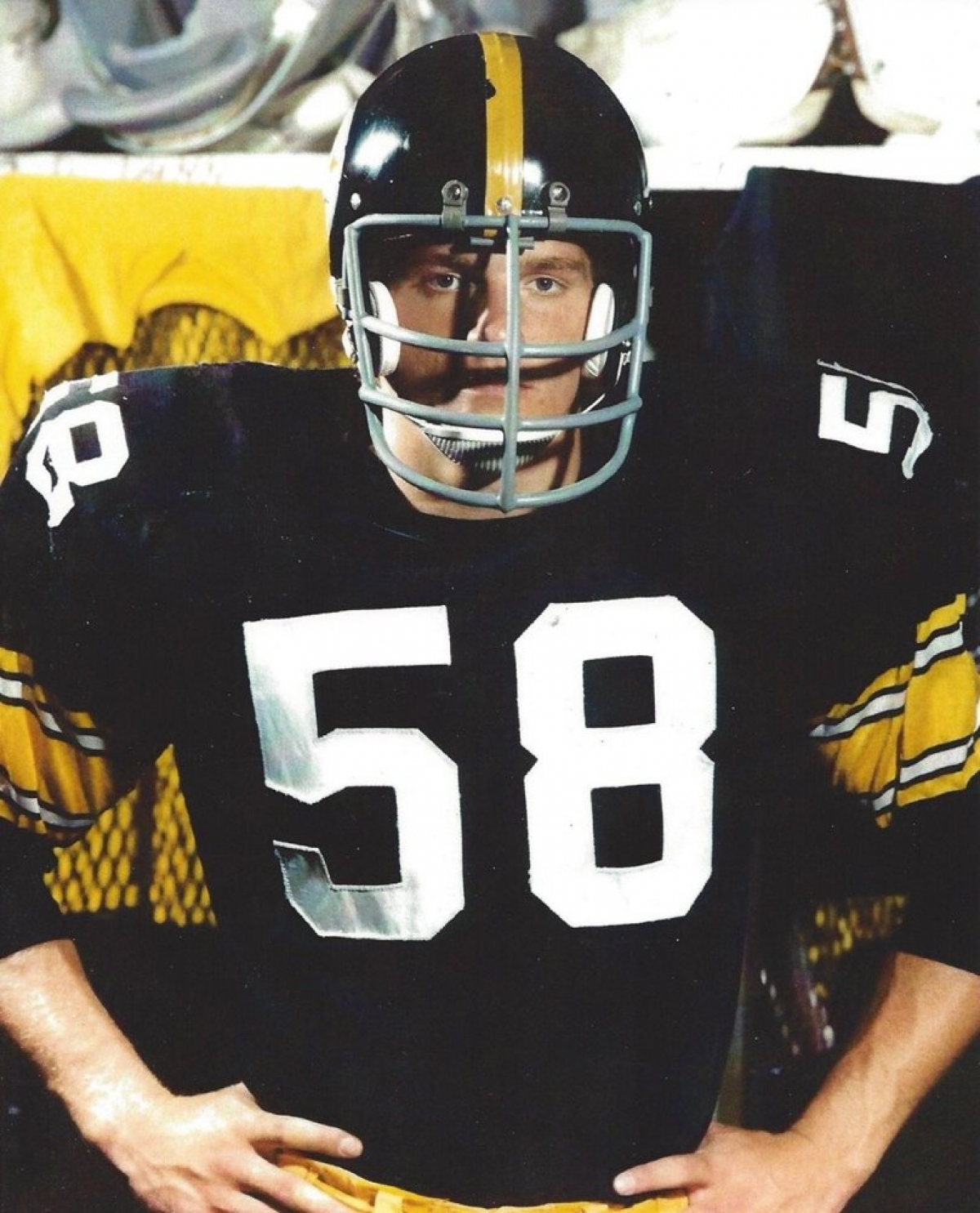 Not in Hall of Fame. Jack Lambert