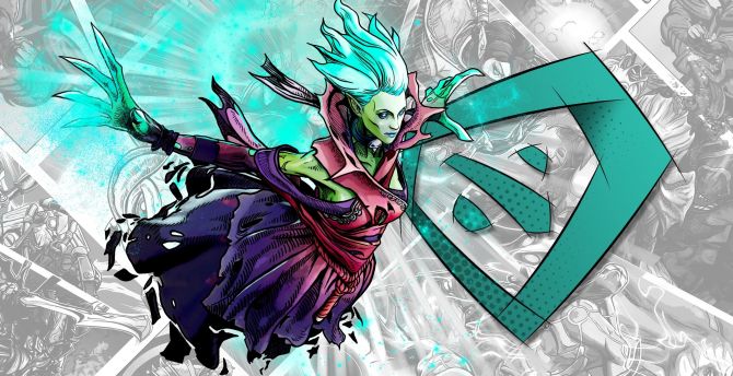 Death prophet, dota defense of the ancients online game wallpaper, HD image, picture, background, 54d22b