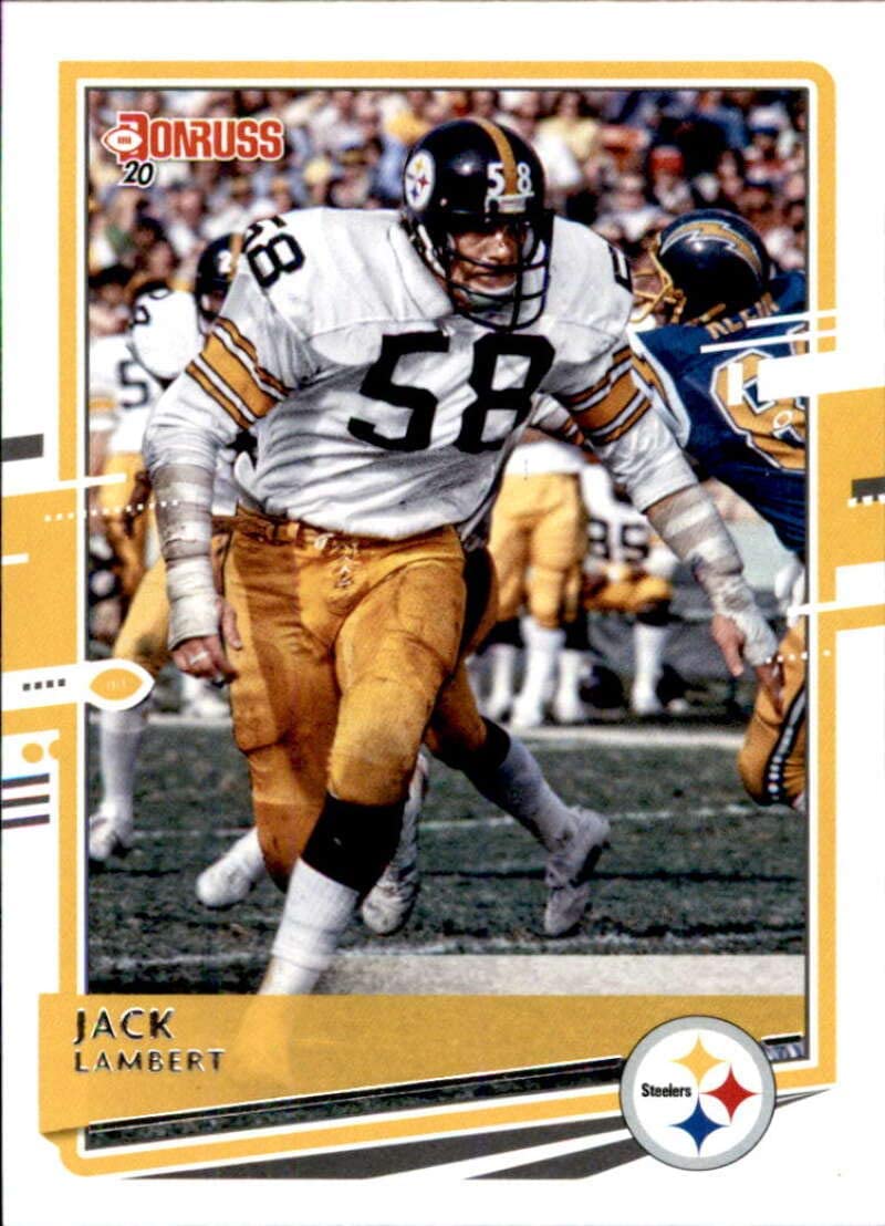 Donruss Jack Lambert Pittsburgh Steelers Football Card, Collectibles & Fine Art