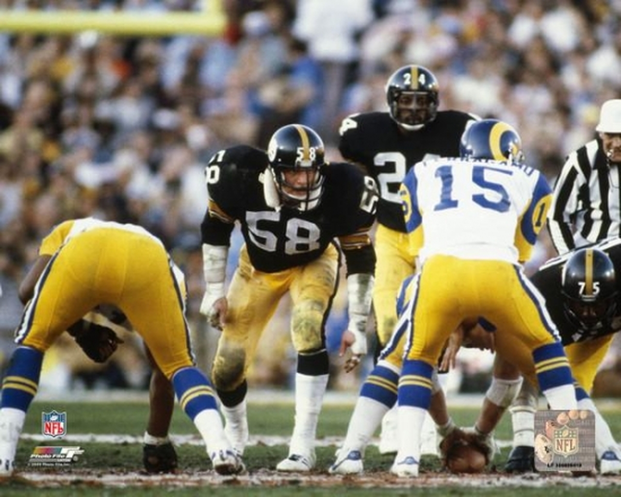 Jack Lambert Action Photo Print # VARPFSAALH104