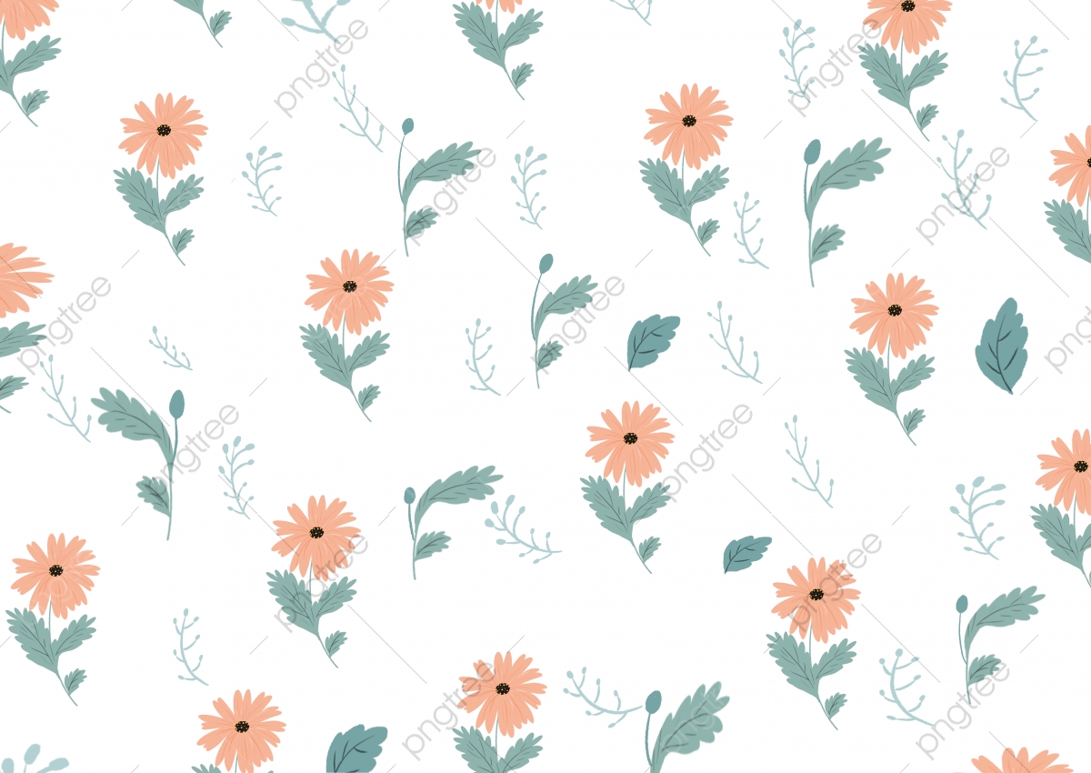 Summer Cute Floral Wallpaper Background, Cute, Elegant, Summer Background Image for Free Download