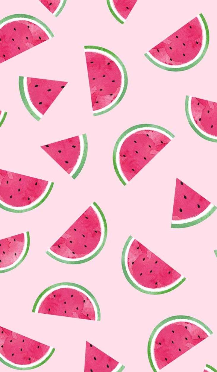 Watermelon watercolor Wallpaper