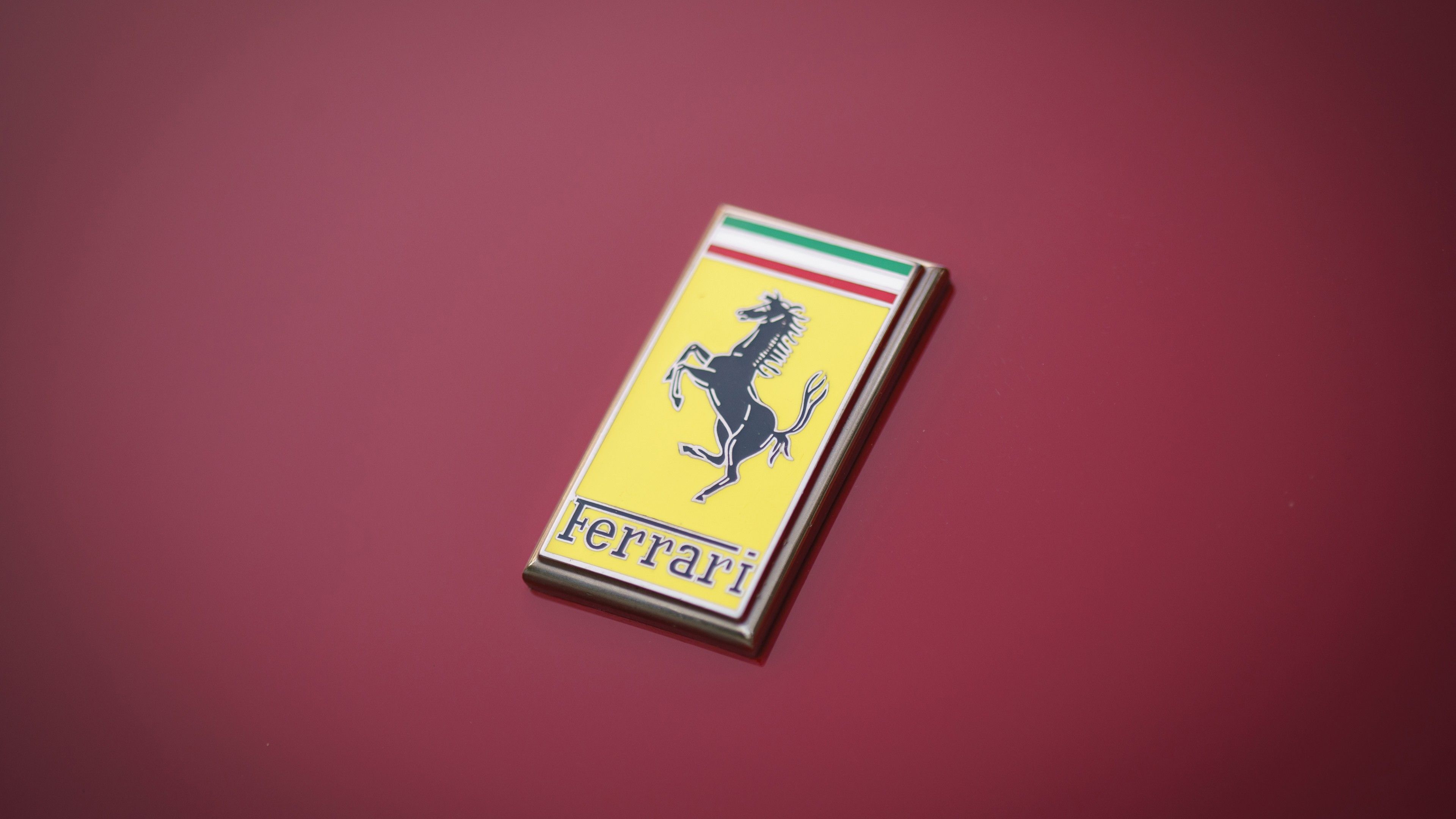 Ferrari Logo 4K Wallpaper