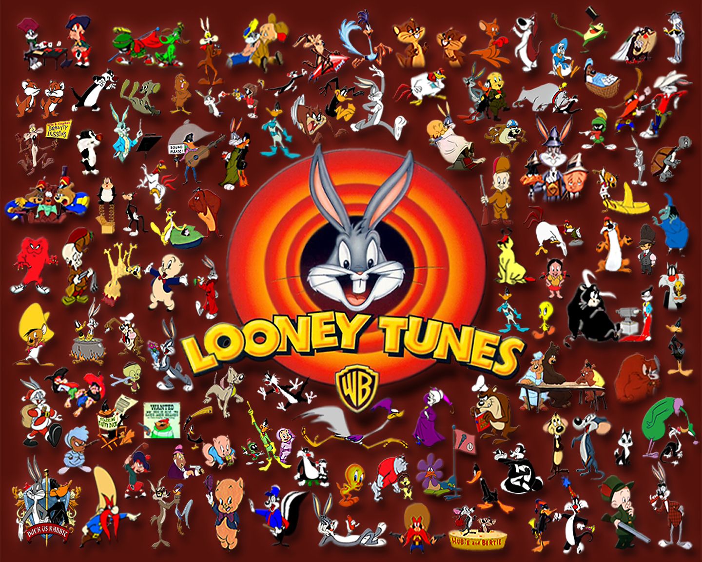 Looney Tunes Collage Brothers Animation Wallpaper. Looney Tunes Wallpaper, Looney Tunes Characters, Looney Tunes