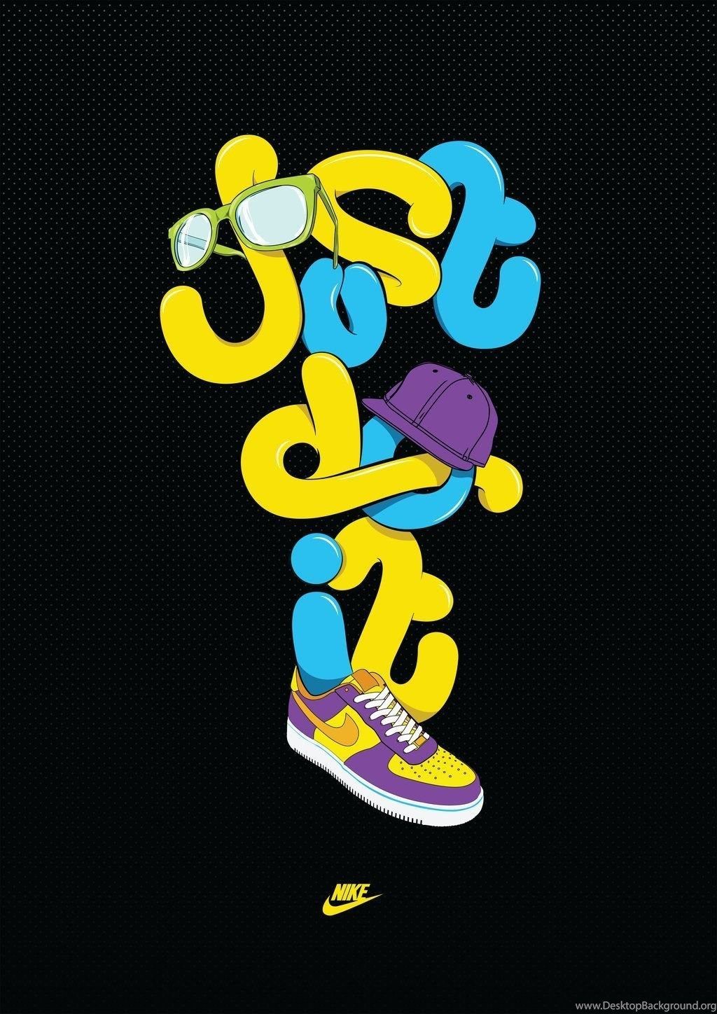 Nike Cartoon Wallpaper