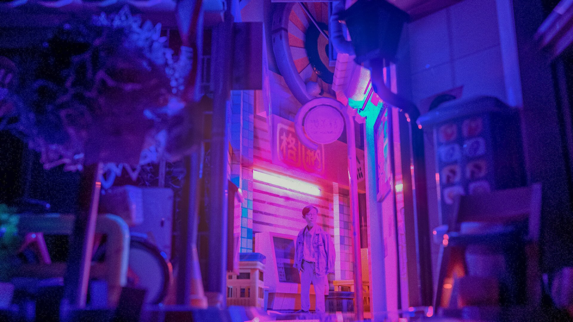 3D Aesthetic Japan Neon Night