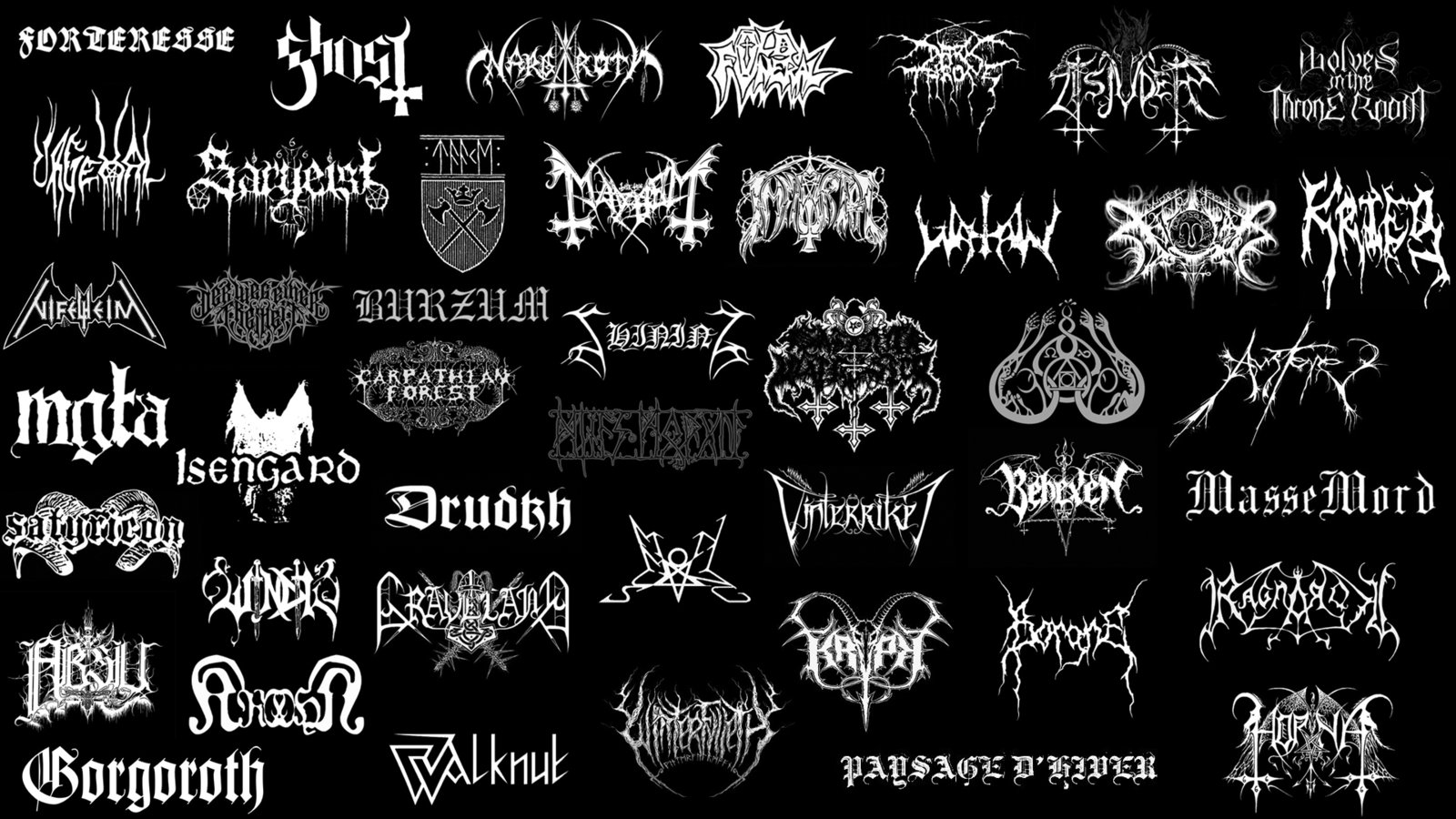 Black Metal Background