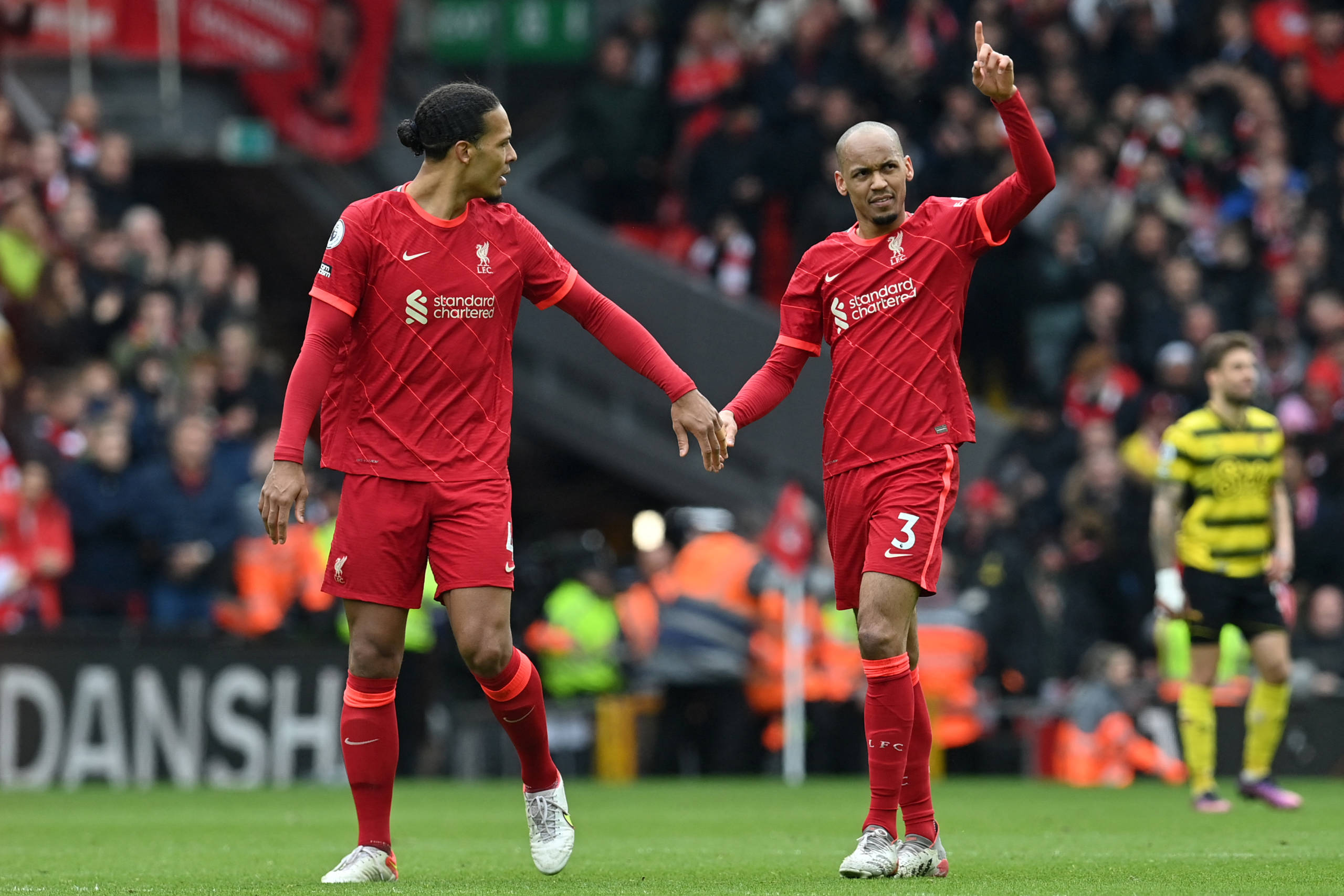 Brazilian Fabinho lives top scoring season at Liverpool News Agency
