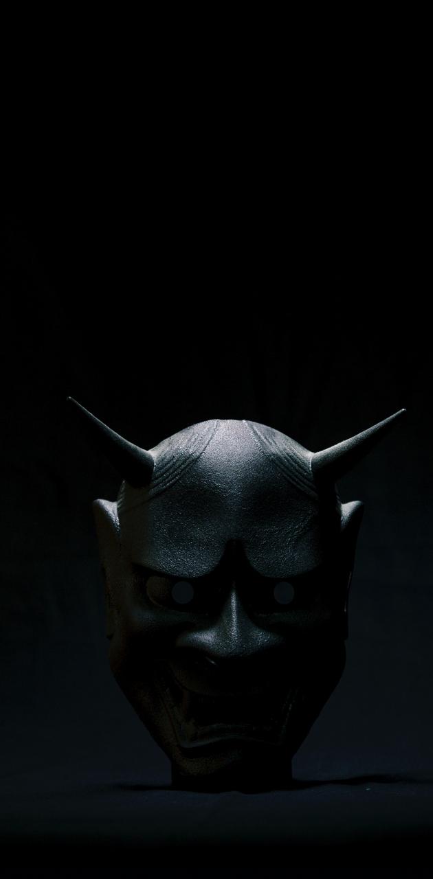 Demon mask wallpaper