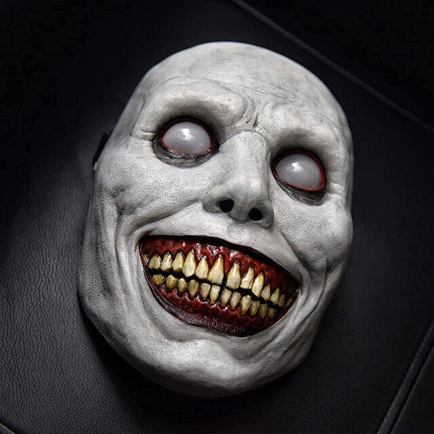 Buy Dubsnevr Smiling Demon mask, Creepy & Scary Halloween mask, Horrible Evil Devil Cosplay Props, Halloween Costume Party props Online in Taiwan. B098QXWN5T