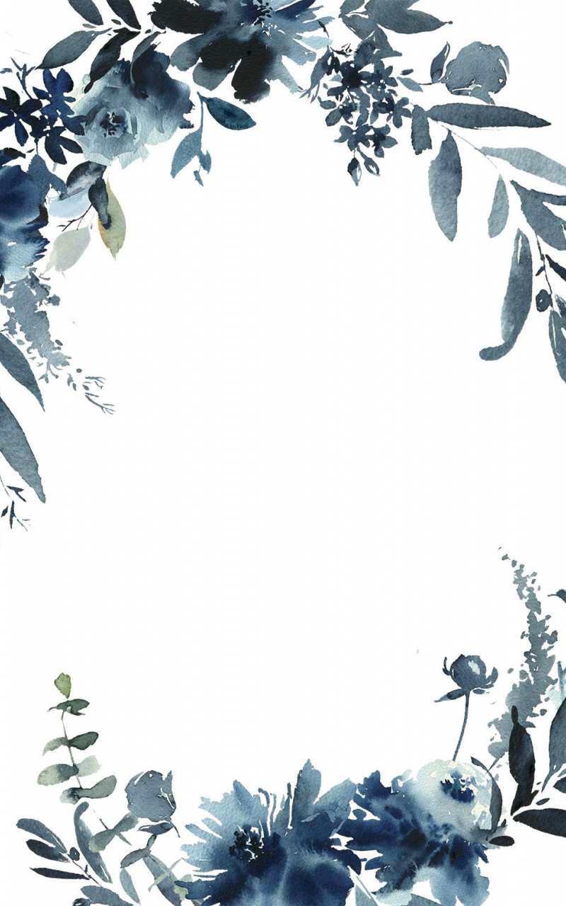 Free download Indigo Flowers Rehearsal Dinner Party Invitation [1080x1560] for your Desktop, Mobile & Tablet. Explore Invitation Background