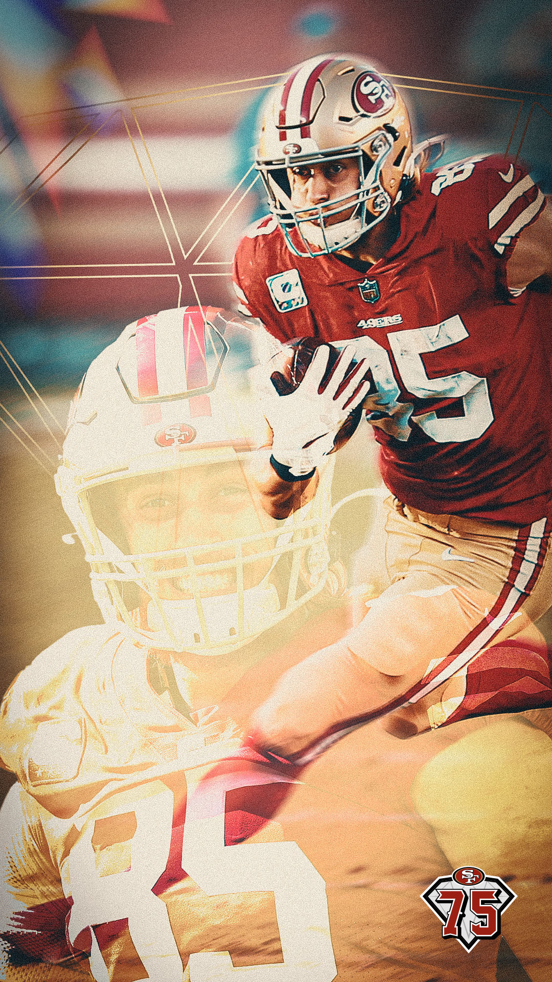 San Francisco 49ers bling for your screen. #FTTB. #WallpaperWednesday