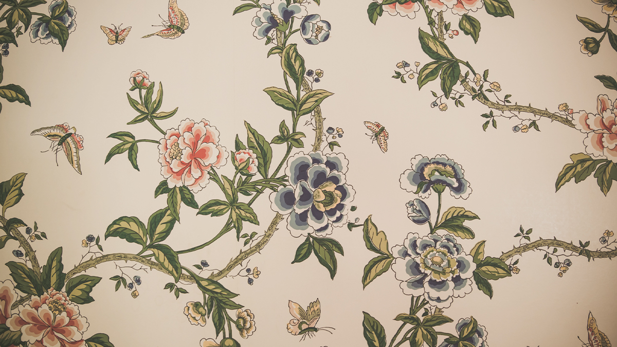 The Value of Vintage Floral Wallpaper's World