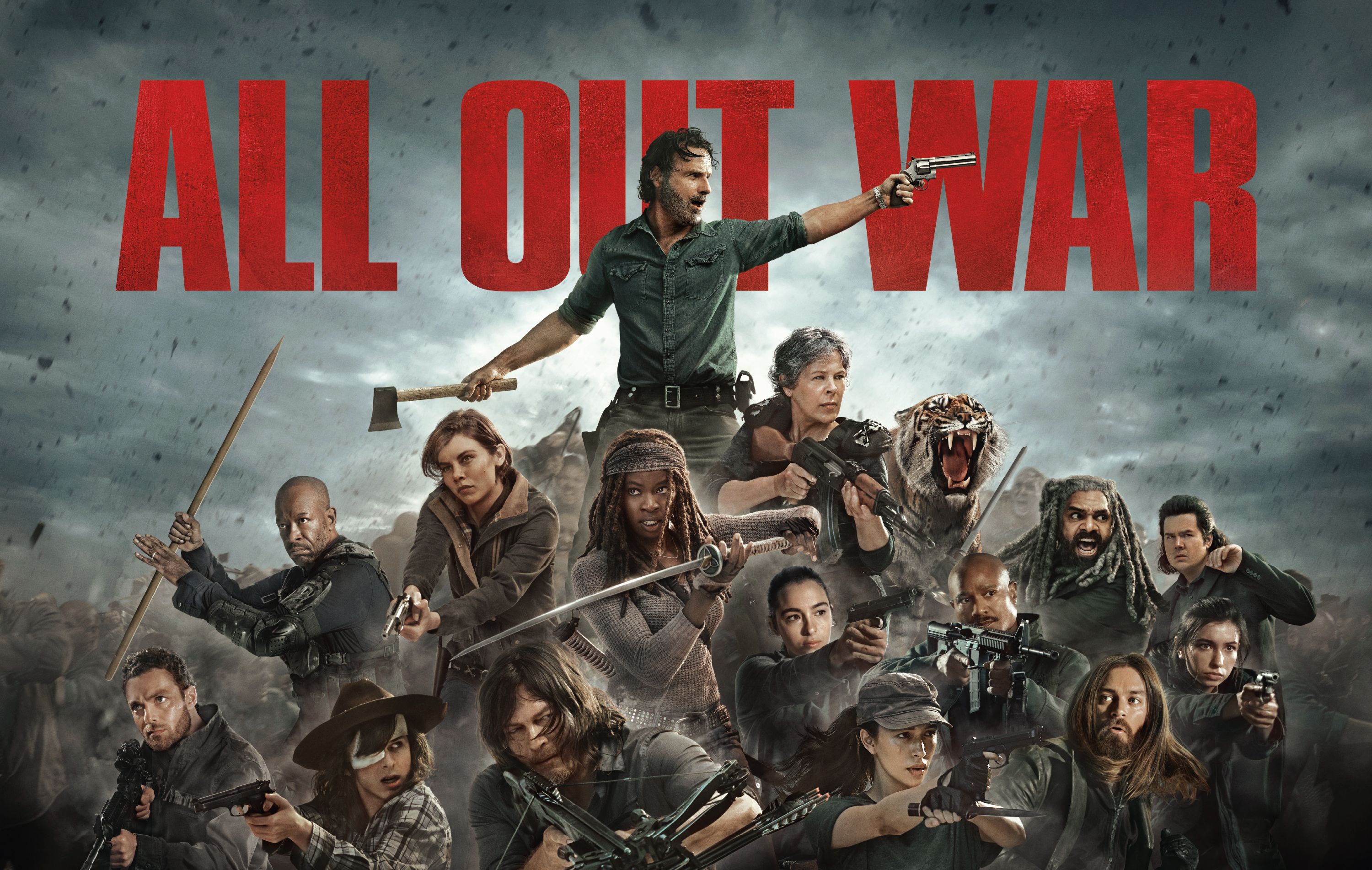 Andrew Lincoln Carl Grimes Carol Peletier Christian Serratos Daryl Dixon Eugene Porter Josh Mcdermit Wallpaper:3000x1902