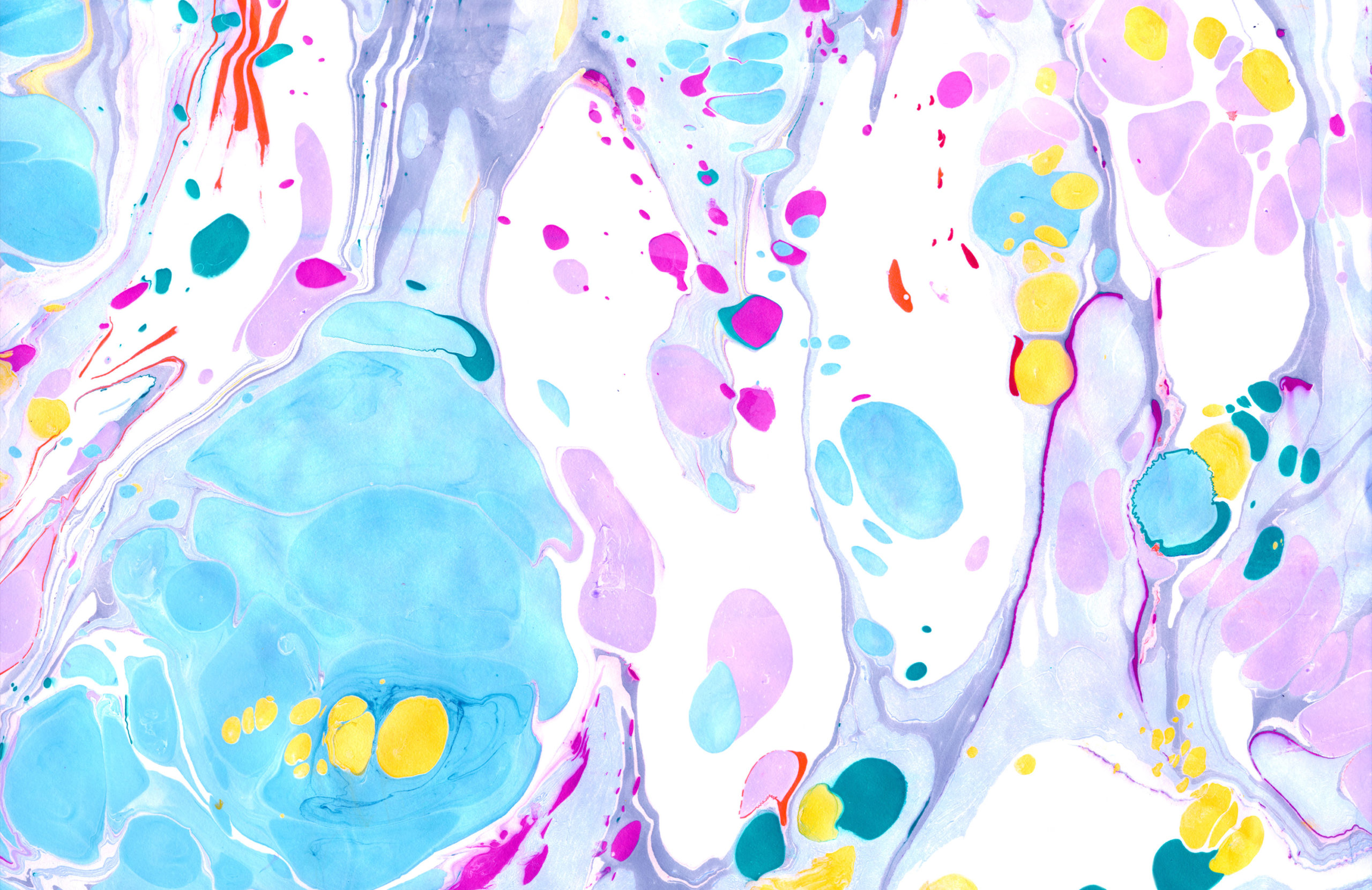 Bright Pastel Marble Wallpaper Mural