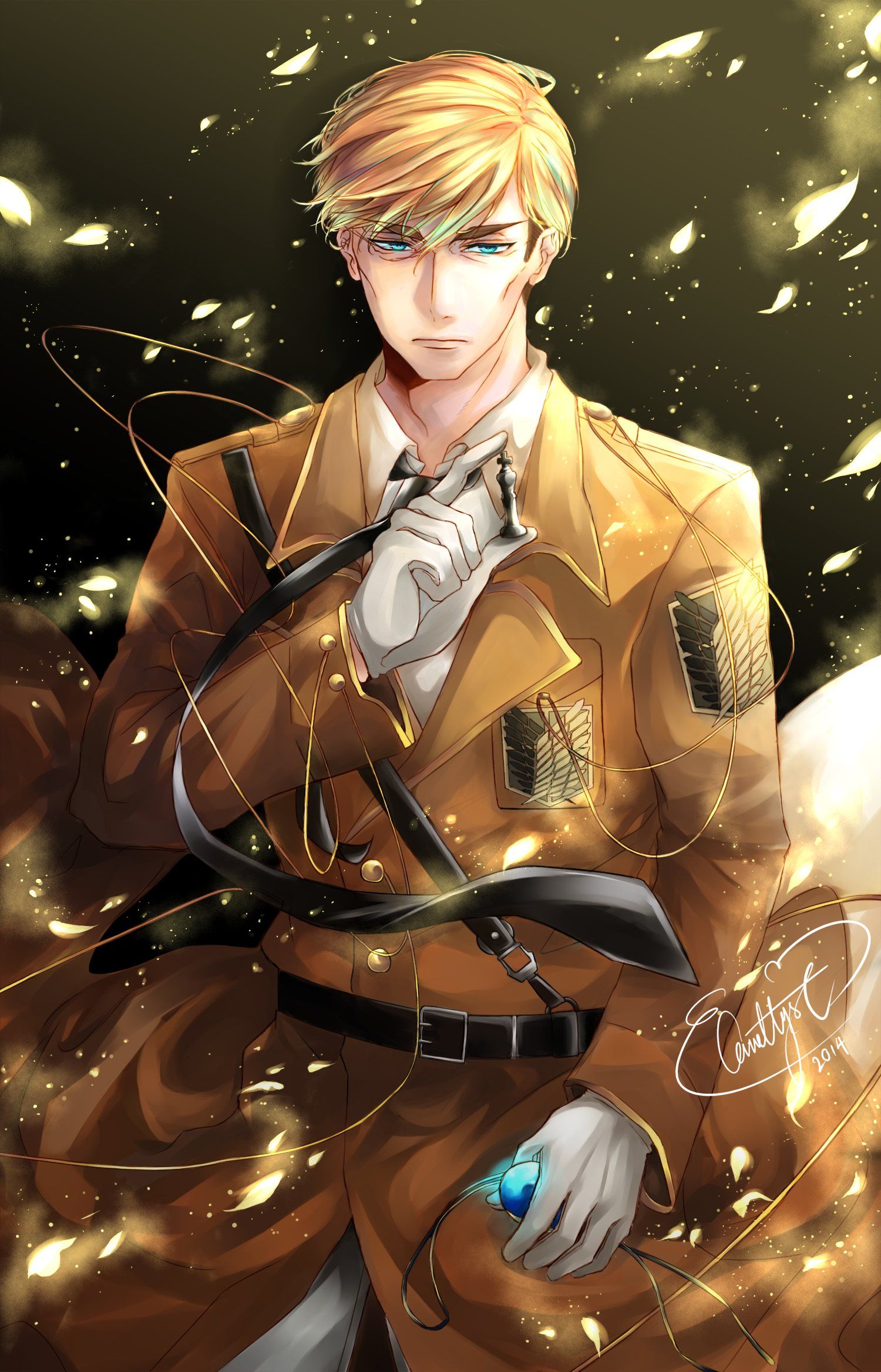 Erwin Smith Shingeki No Kyojin Attack On Titan Art