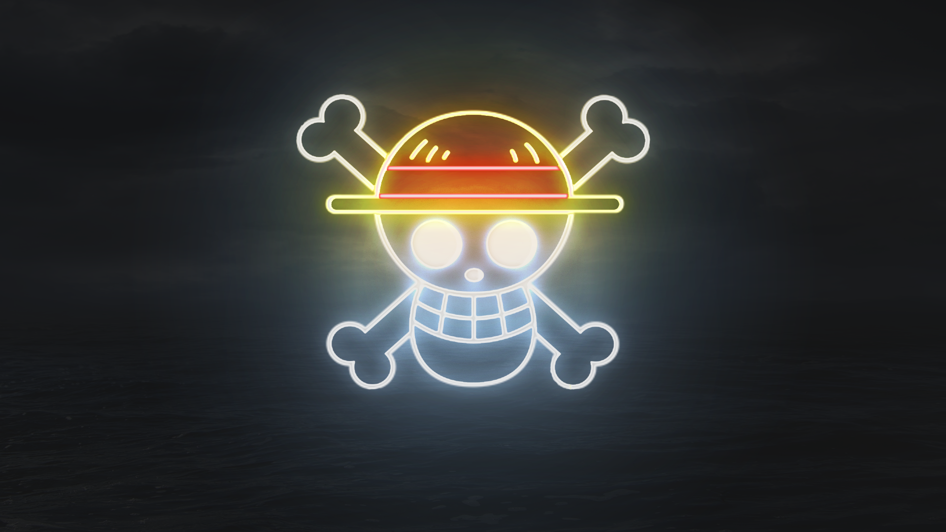 Zoro Neon, black, simple, one piece, anime, HD phone wallpaper