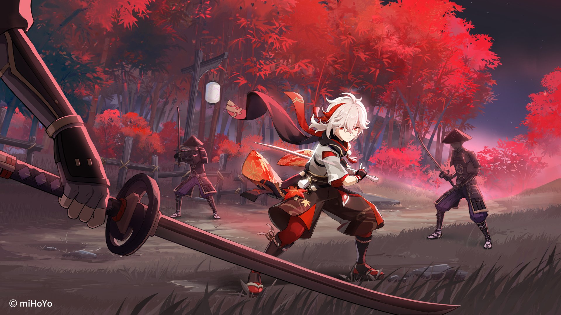 Kaedehara Kazuha (Genshin Impact) HD Wallpaper and Background