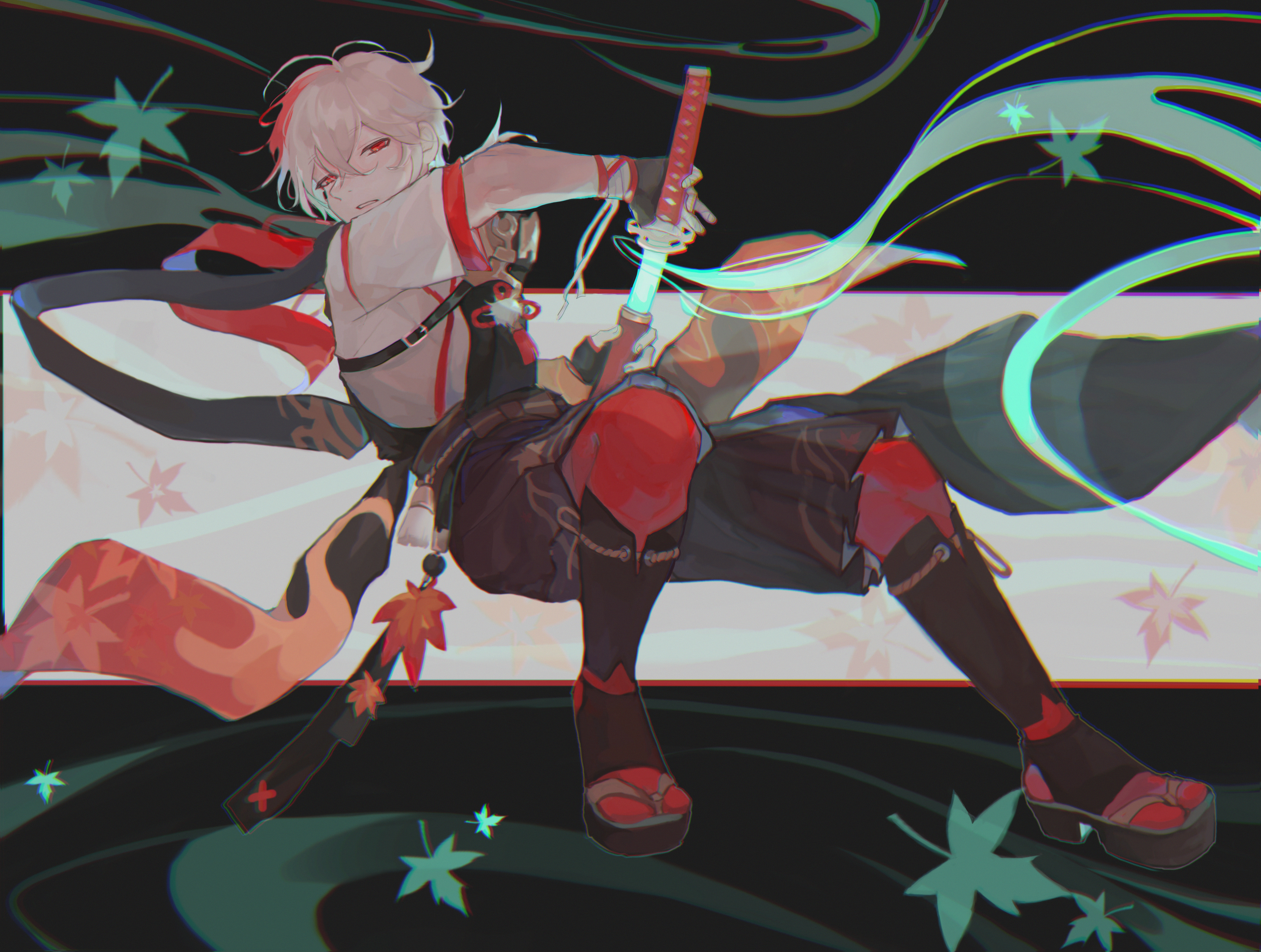 Kaedehara Kazuha (Genshin Impact) HD Wallpaper and Background