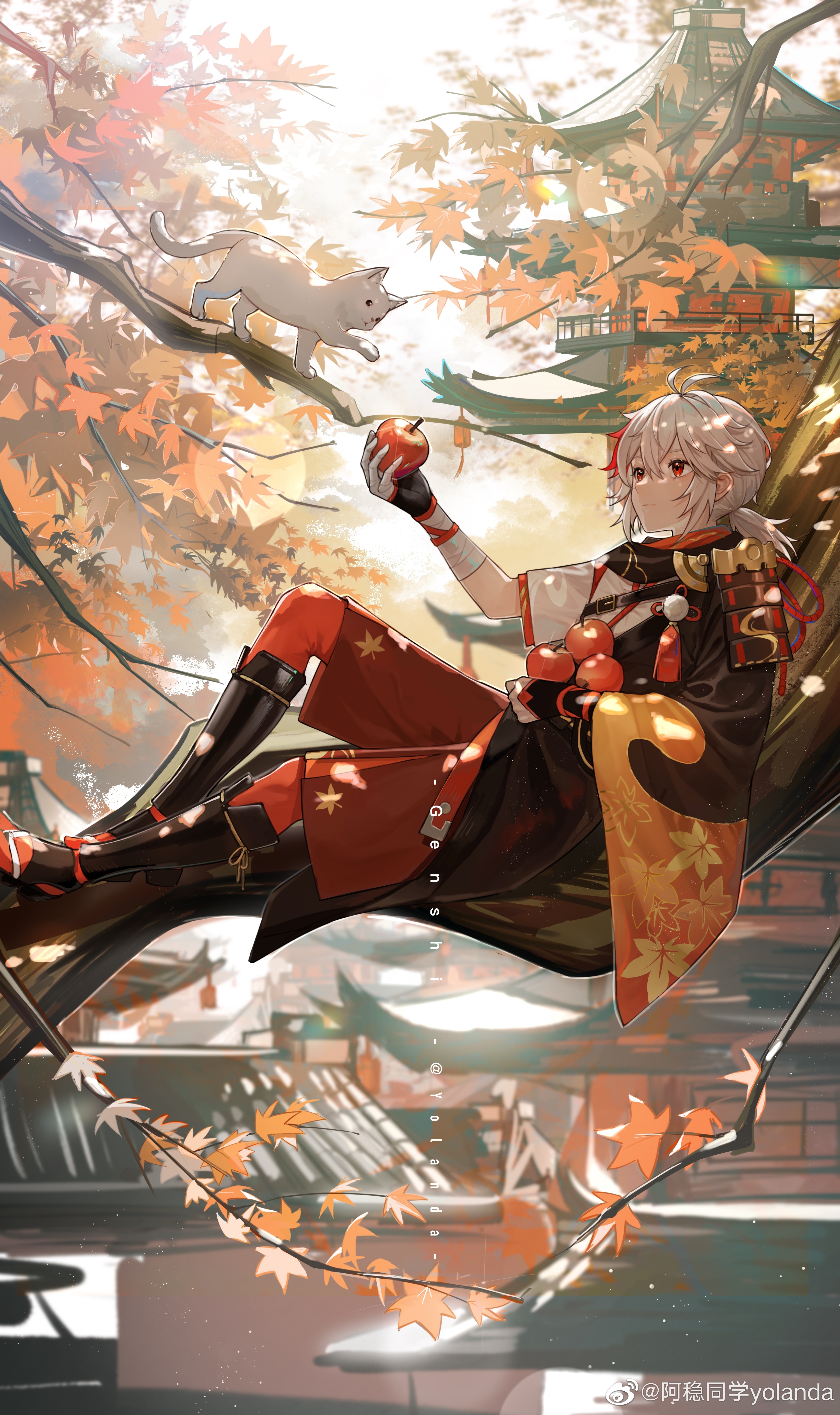 Kaedehara Kazuha Impact Anime Image Board